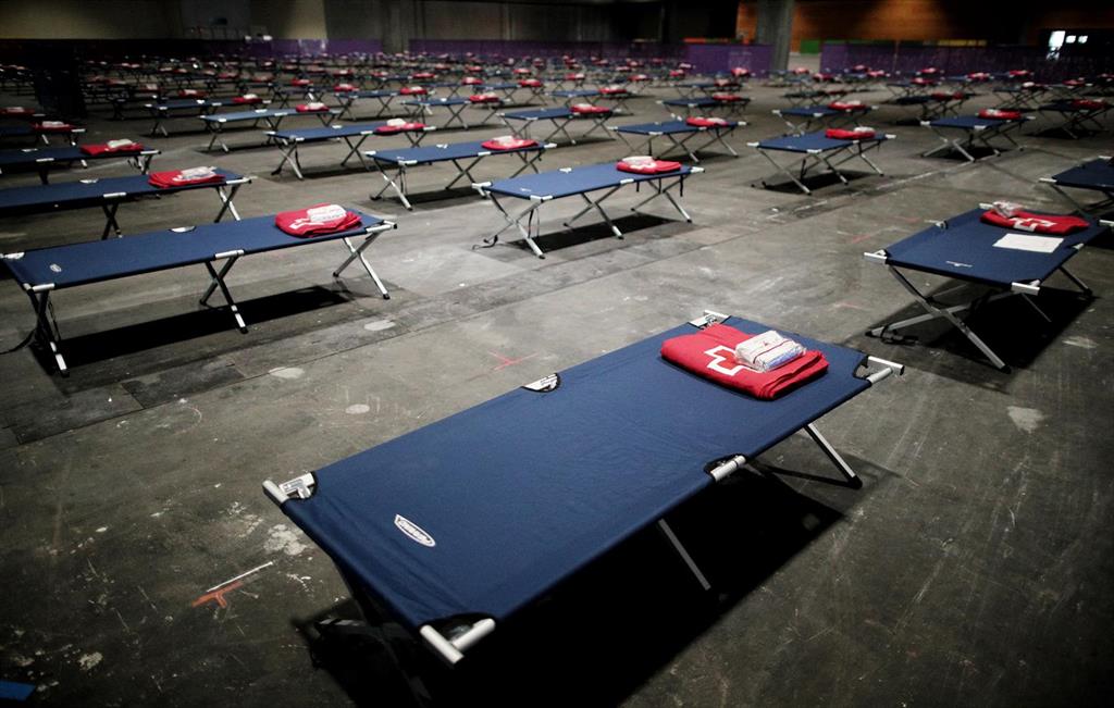 Hospital de campaña en Ifema. FOTO: EP