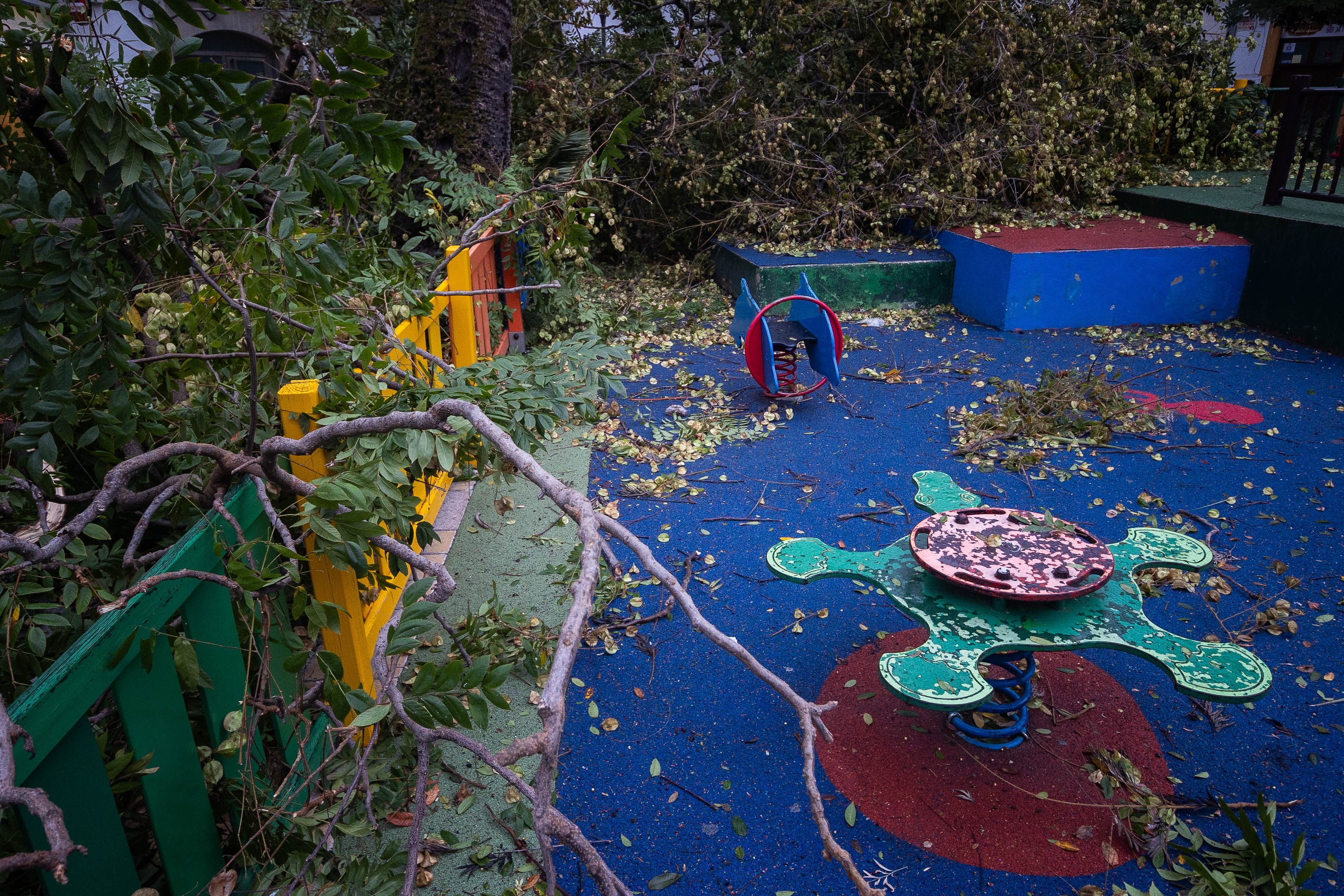 La resaca del paso de 'Bernard' por Jerez