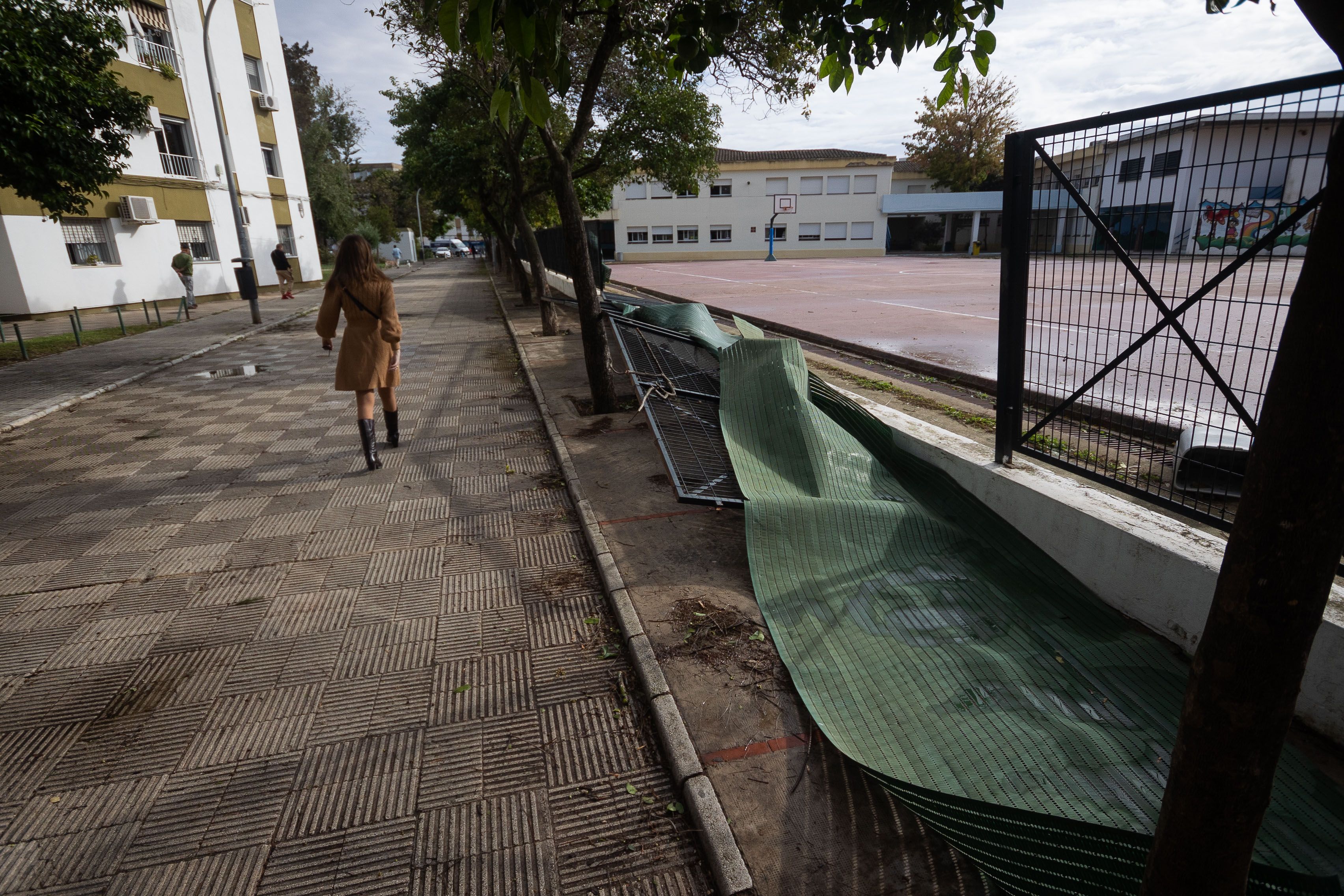 La resaca del paso de 'Bernard' por Jerez