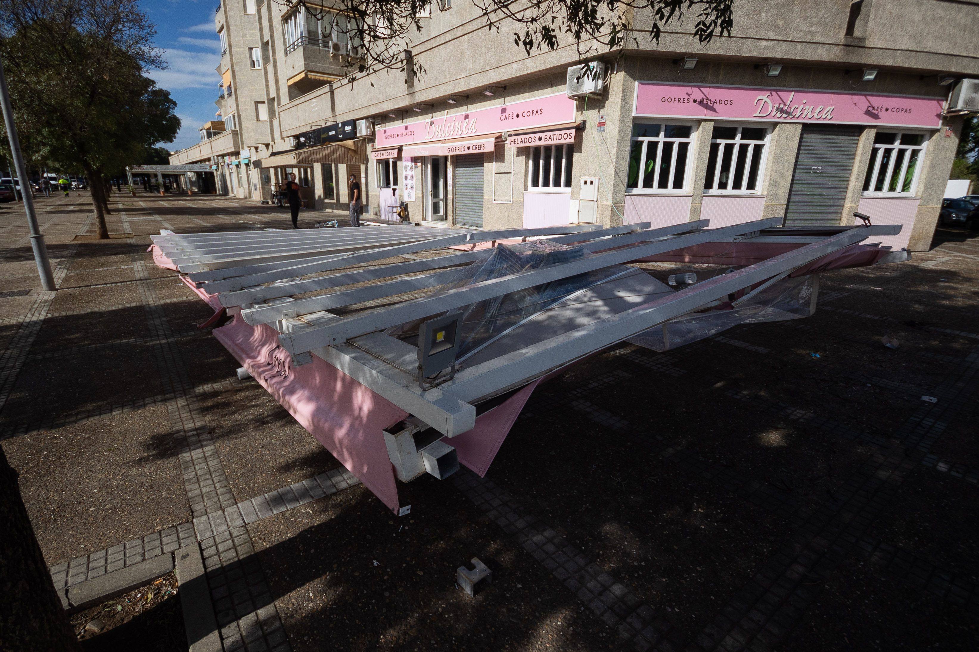 La resaca del paso de 'Bernard' por Jerez