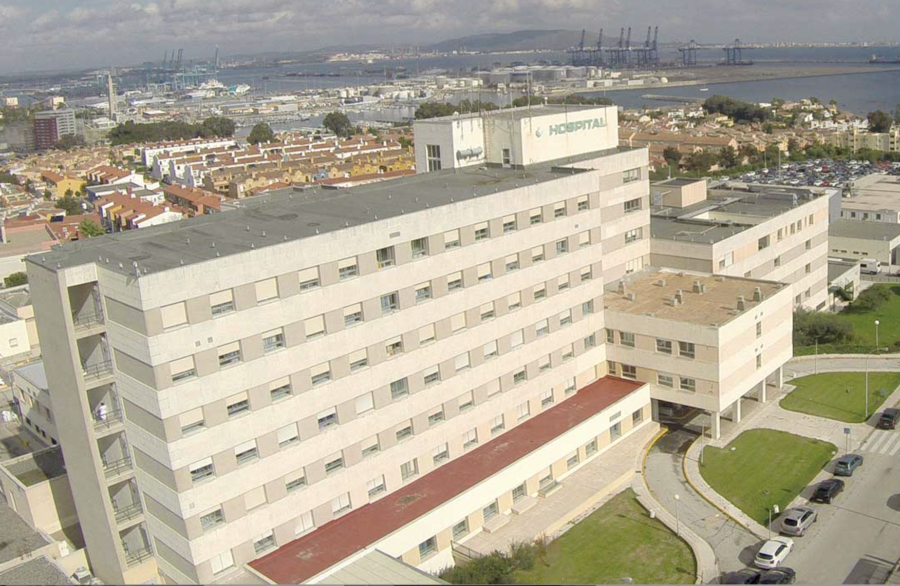 Hospital Punta de Europa de Algeciras, uno de los de referencia del Campo de Gibraltar.
