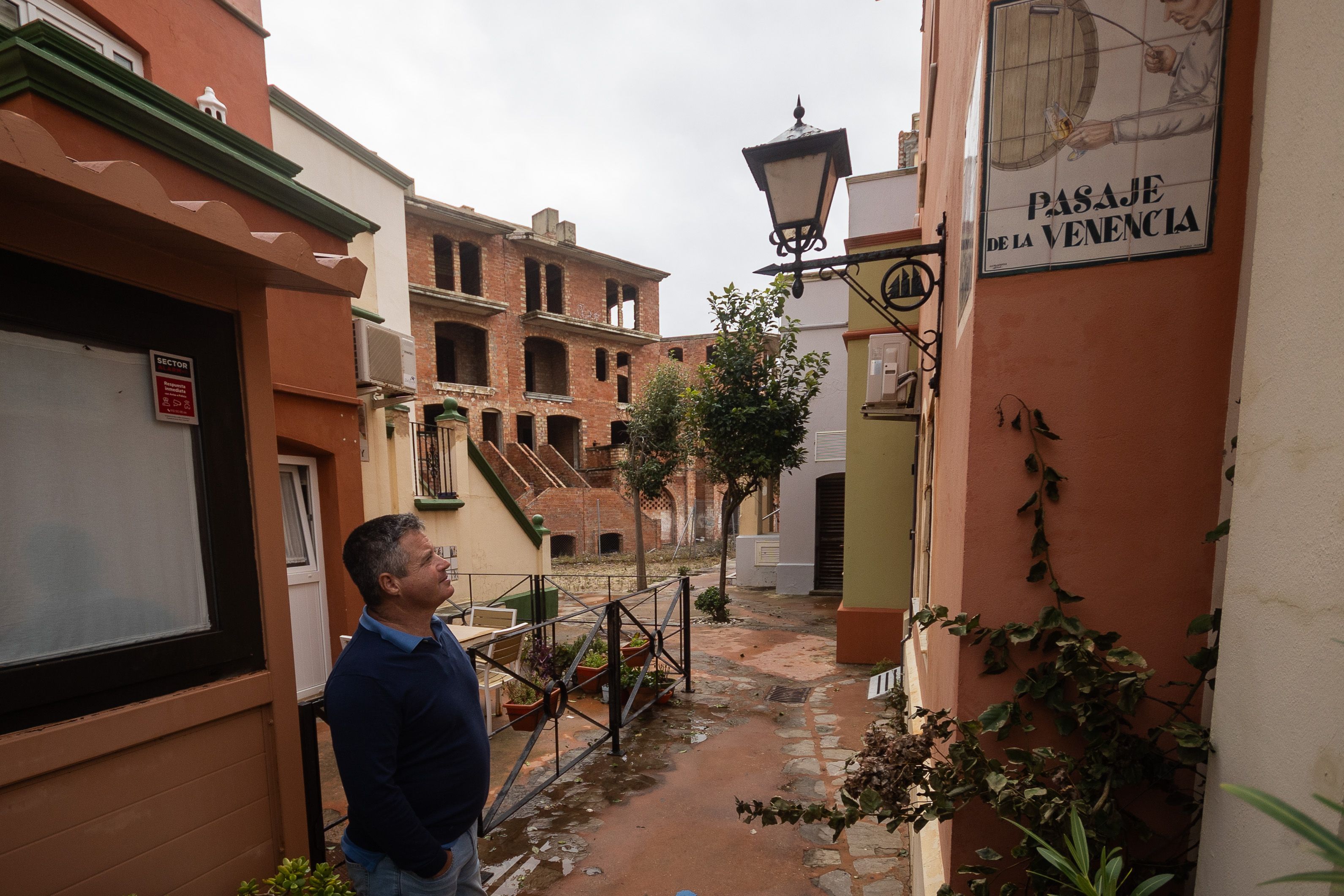 Uno de los rincones del pueblo marinero. 