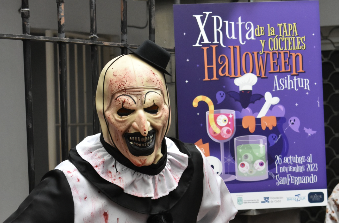 Presentación de la ruta de la tapa y los cócteles de Halloween en San Fernando.