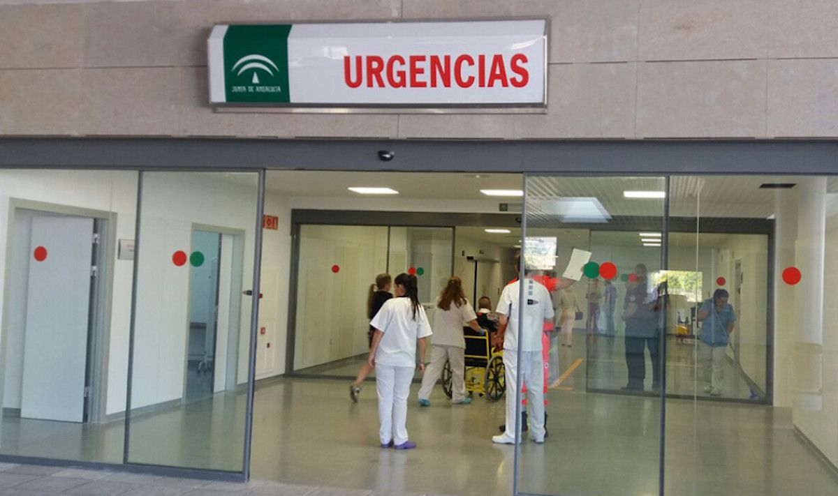 Una imagen de Urgencias del Hospital de La Línea en una imagen de archivo.