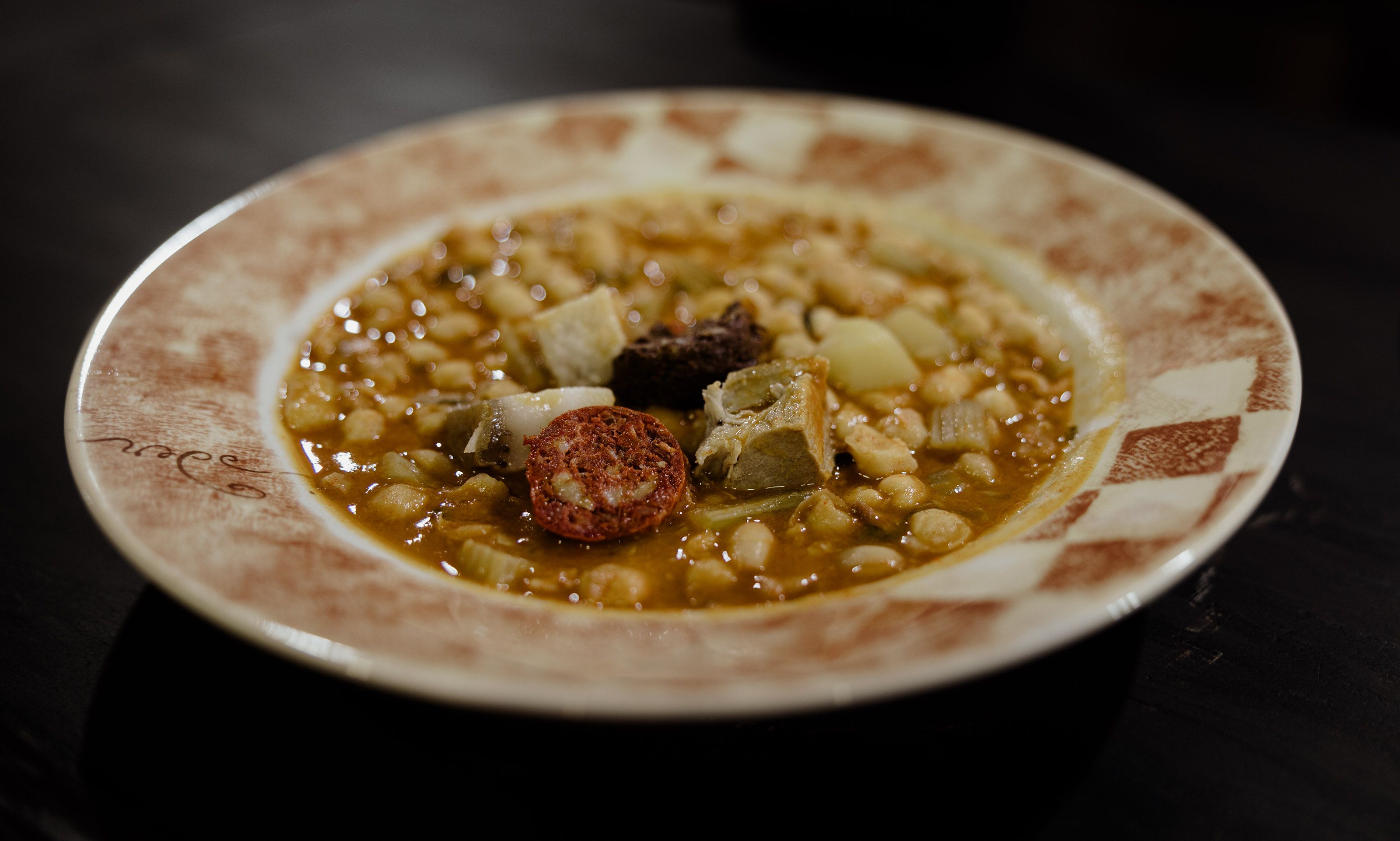 Un plato de berza.