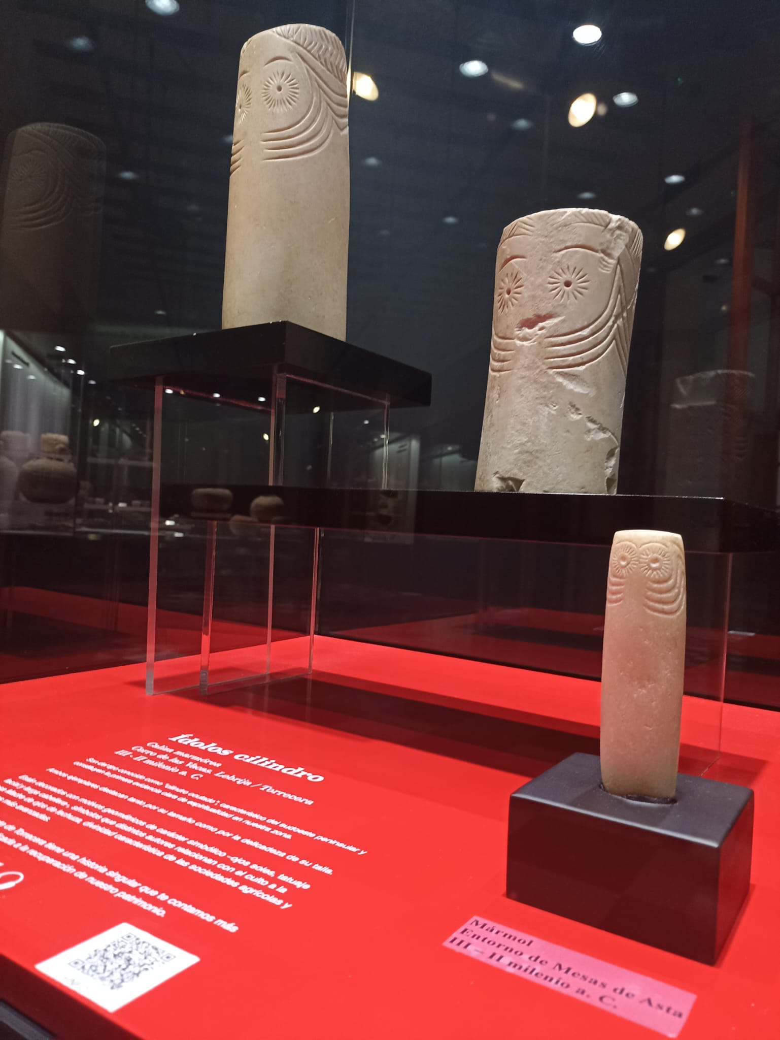 Los ídolos oculados del Museo Arqueológico de Jerez.