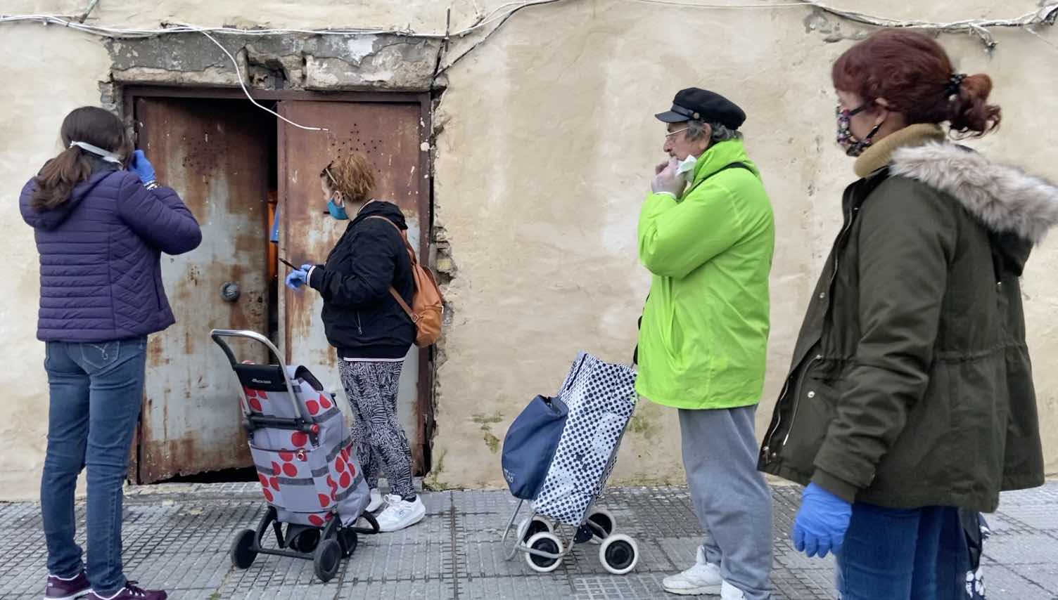 Trincheras de solidaridad en El Puerto.