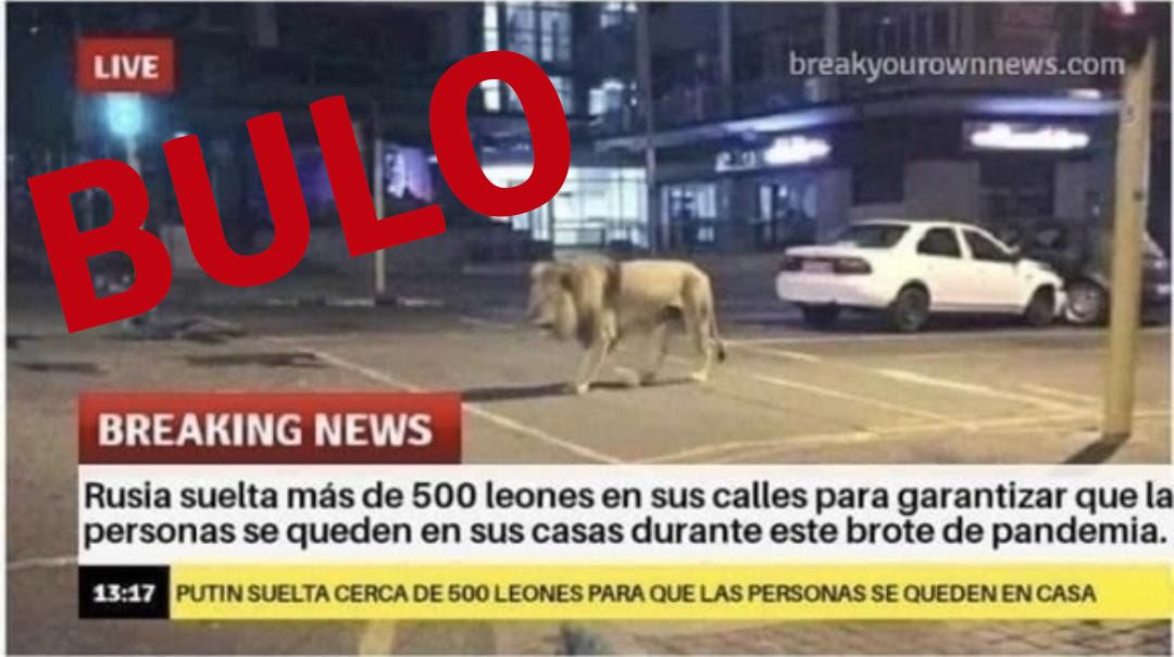 Captura del nuevo bulo que circula por las redes.