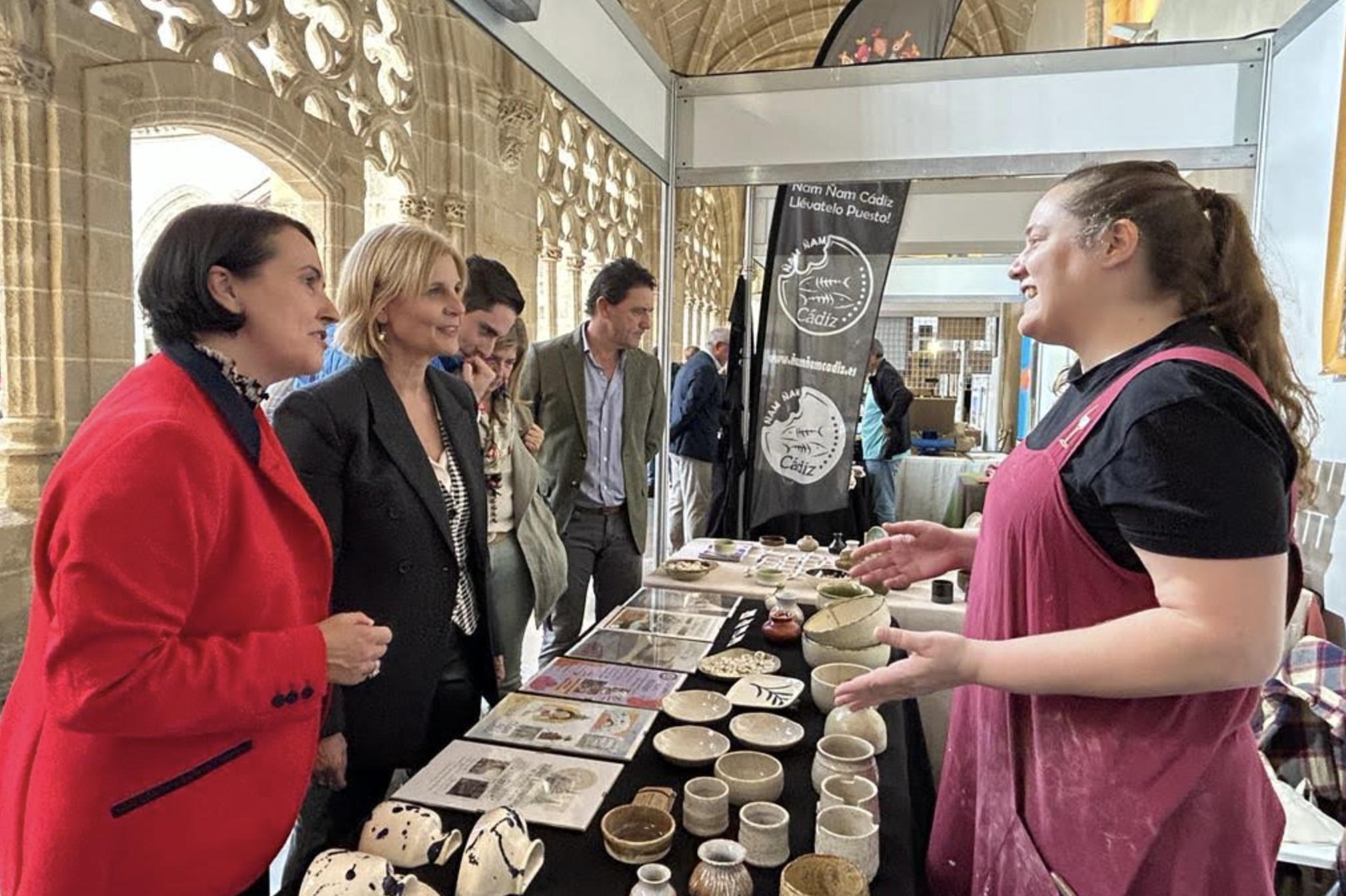 La V Feria de la economía social y creativa se ha celebrado en Jerez.