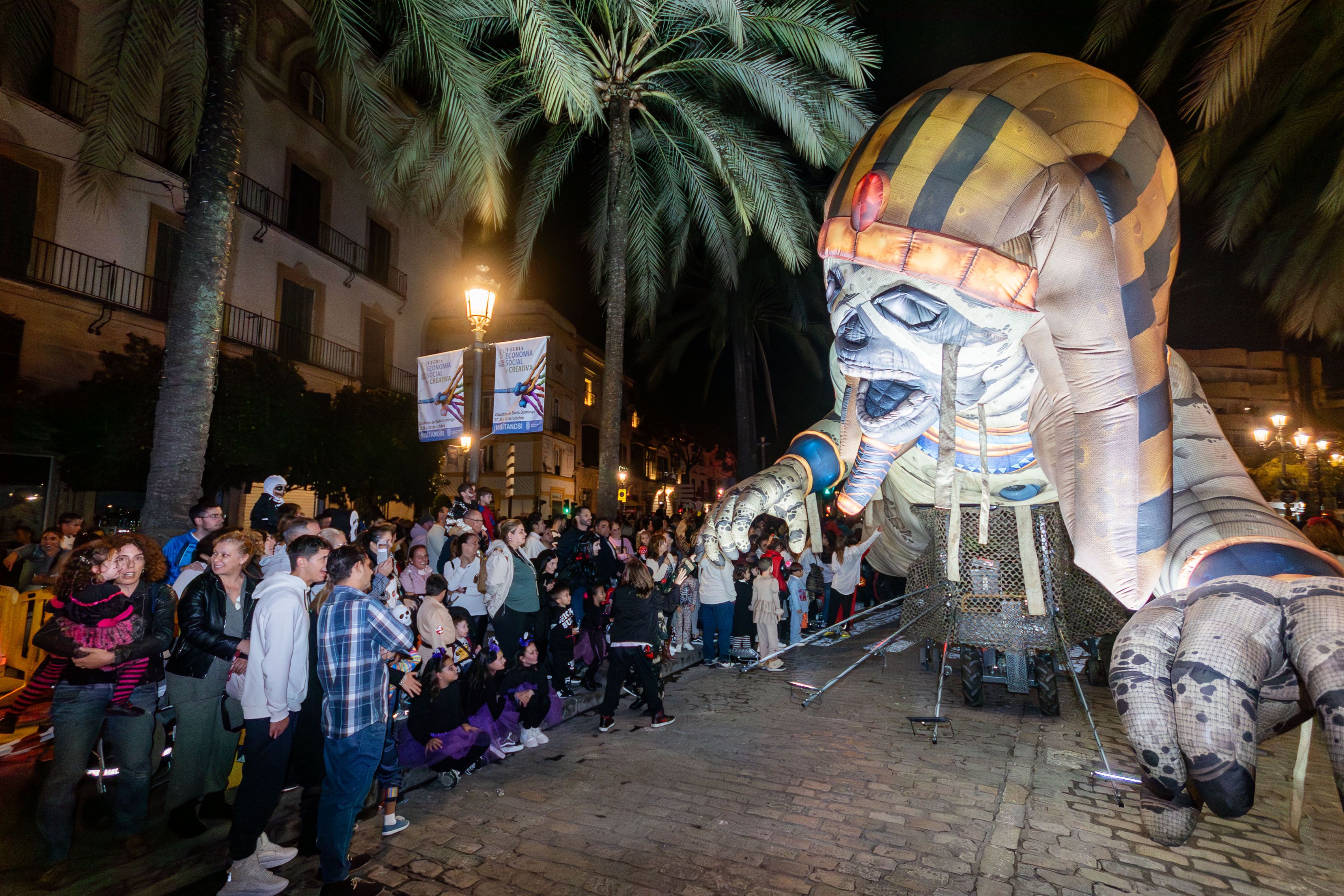El pasacalles de Halloween en Jerez en 2023. El pasacalles de Halloween en Jerez en 2023.