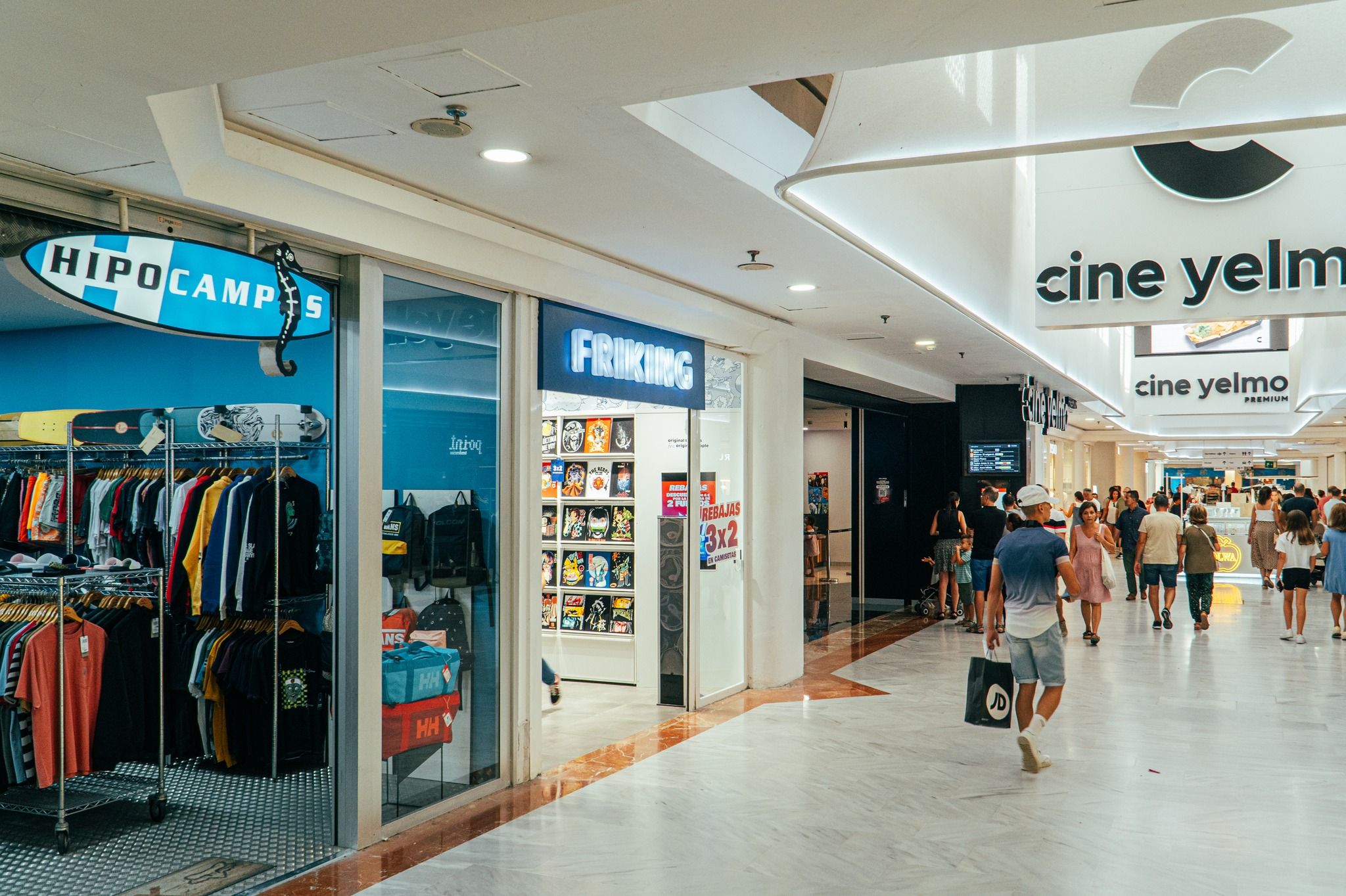 Galería de Bahía Sur, en San Fernando.