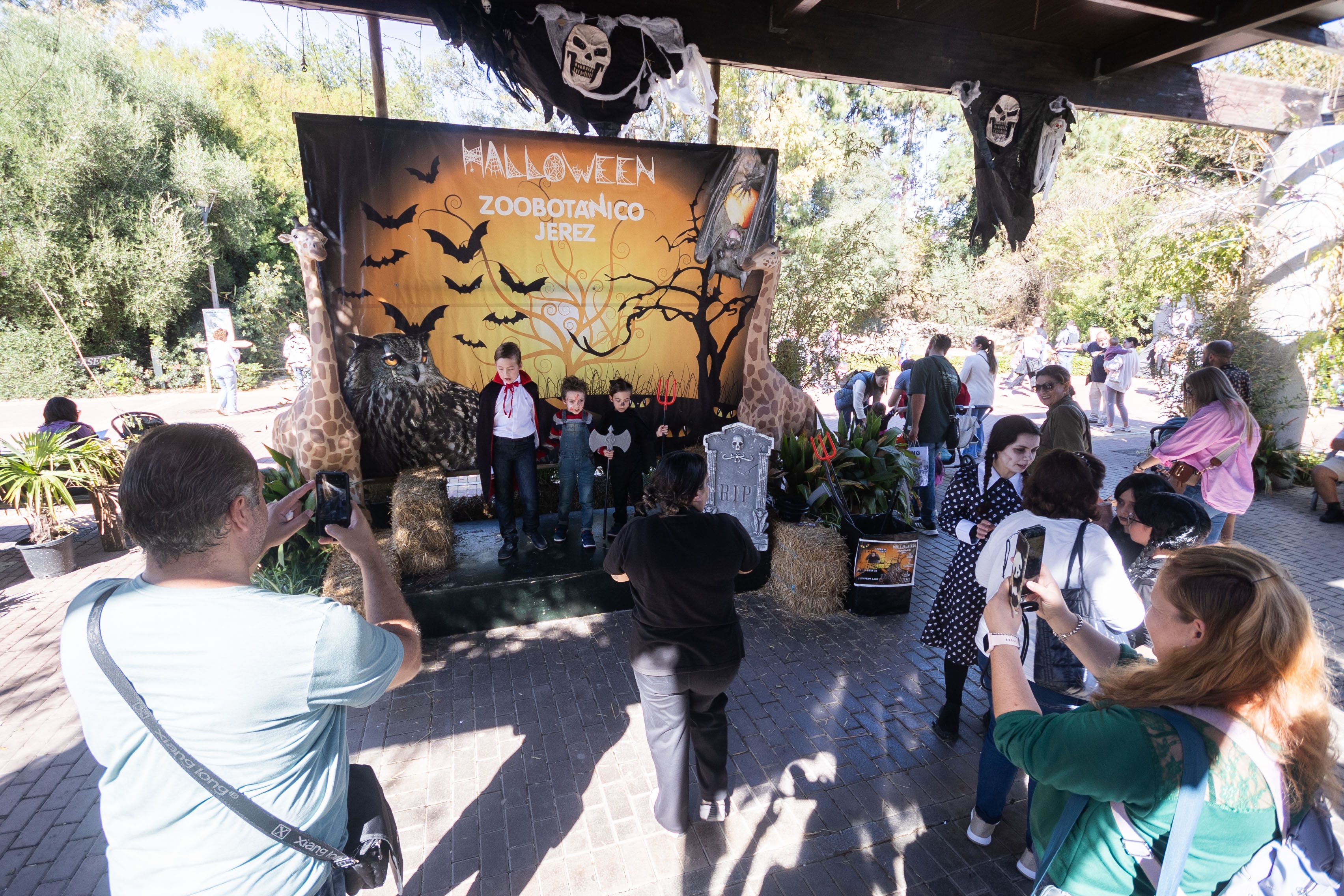 Zoobotánico de Jerez en Halloween