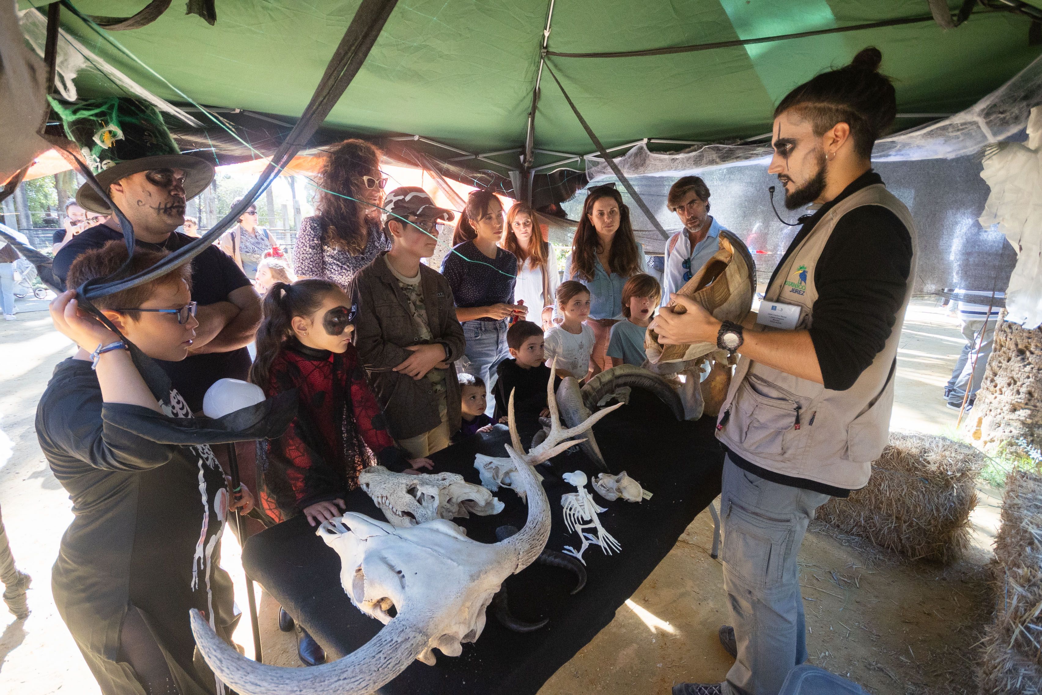 Zoobotánico de Jerez en Halloween. Zoobotánico de Jerez en Halloween.