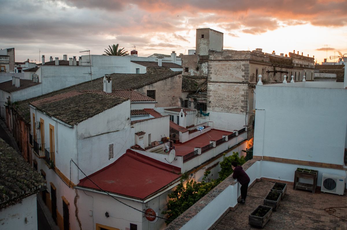 Una vista de Jerez durante los días de coronavirus. FOTO: MANU GARCÍA