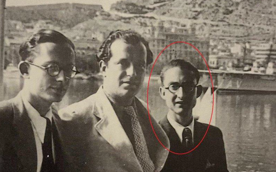 Llobregat, Alberti y Sánchez Bohórquez en Alicante, poco antes de estallar la Guerra Civil. 