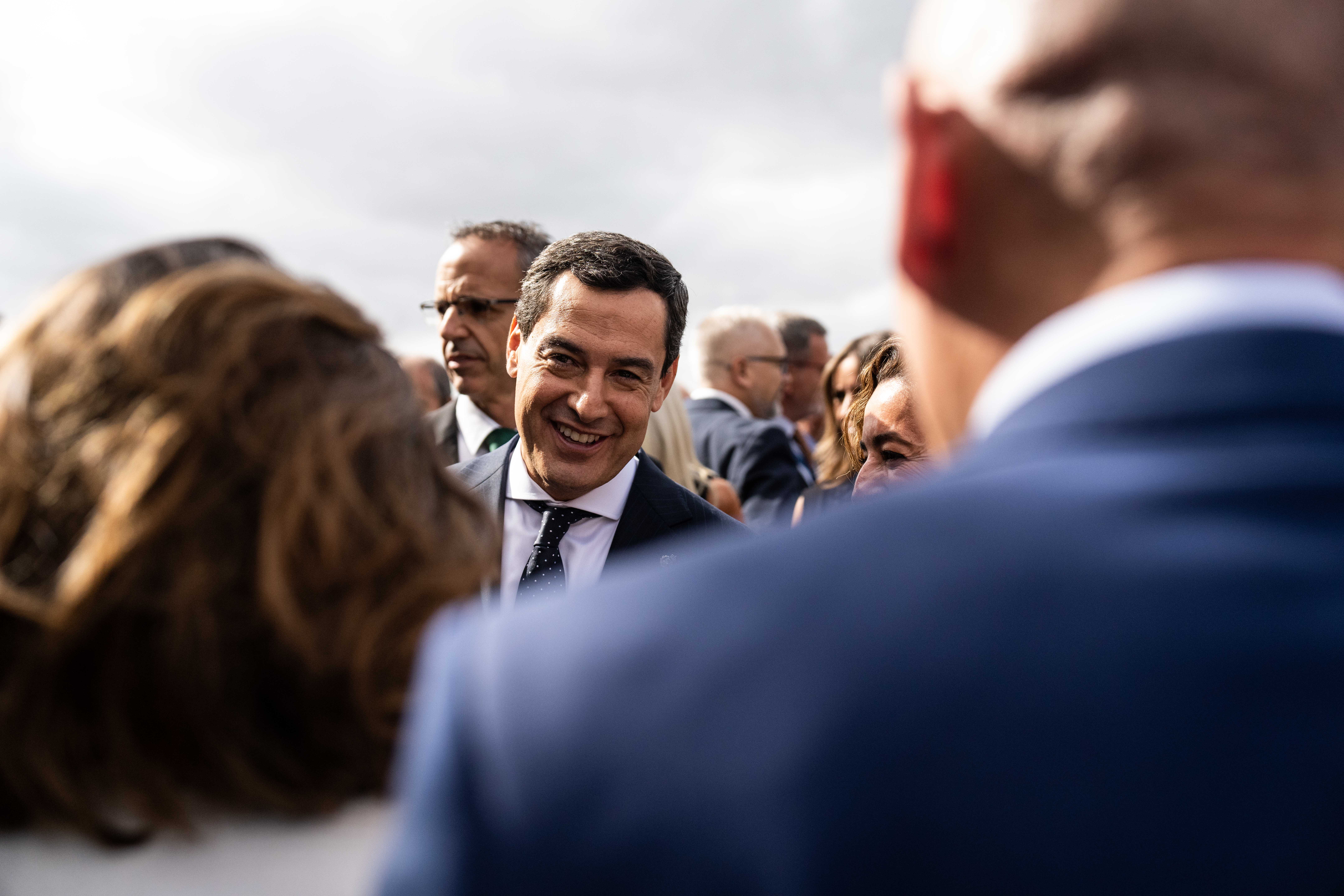 Juanma Moreno, presidente de la Junta de Andalucía.