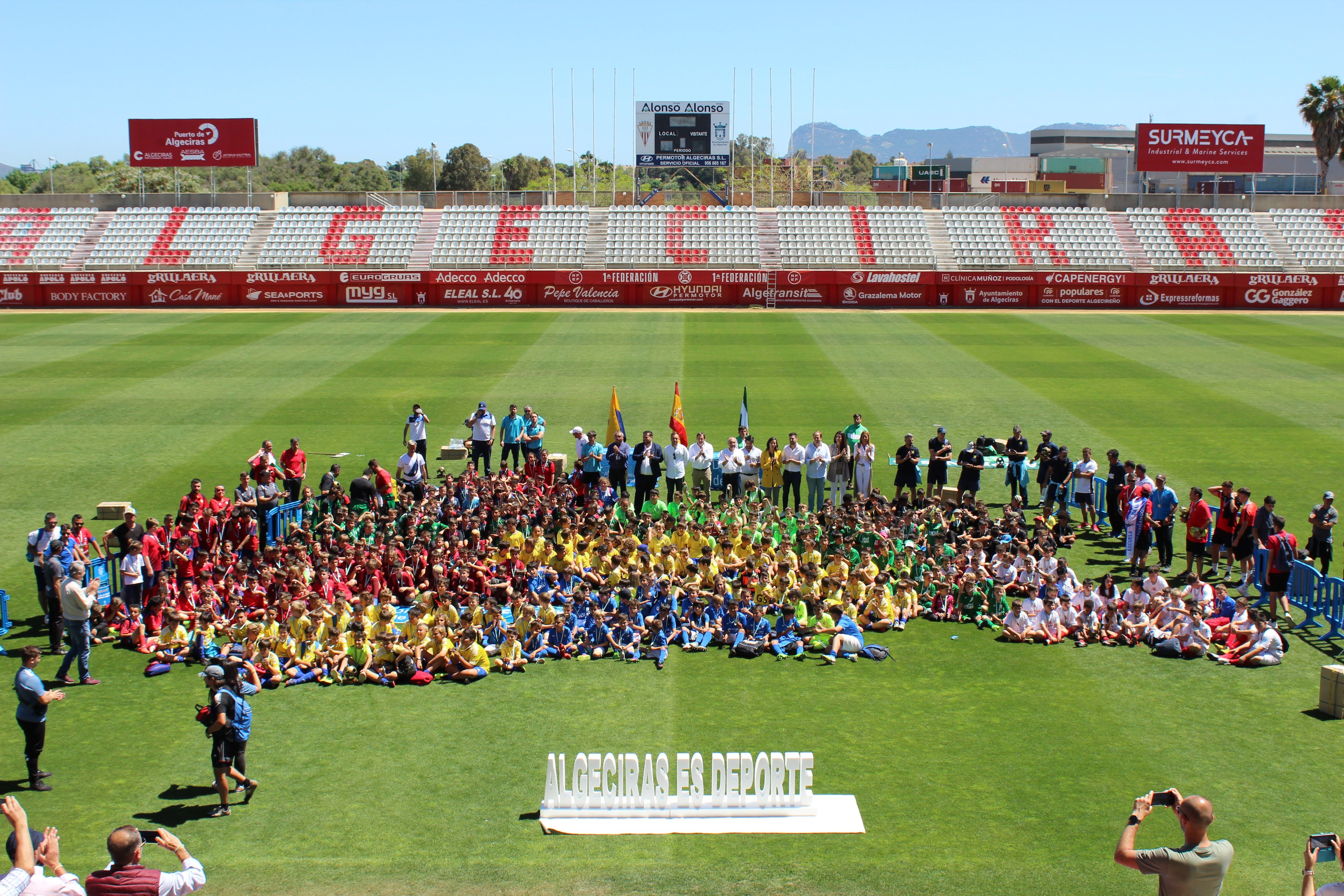 Una imagen de la clausura de la Copa Diputación del curso pasado.
