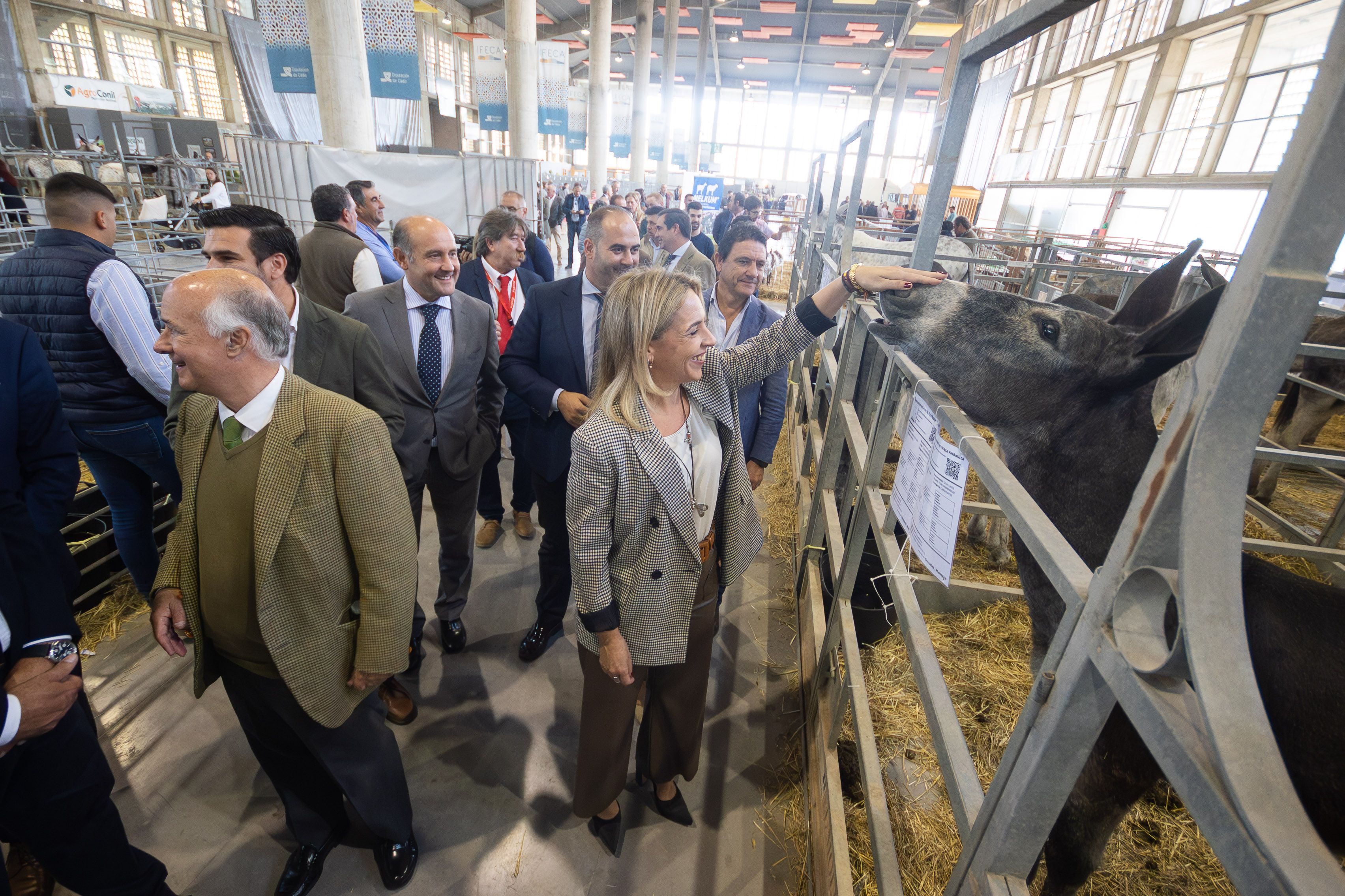 Inauguración de la 24 edición de Fegasur en Ifeca, en Jerez.