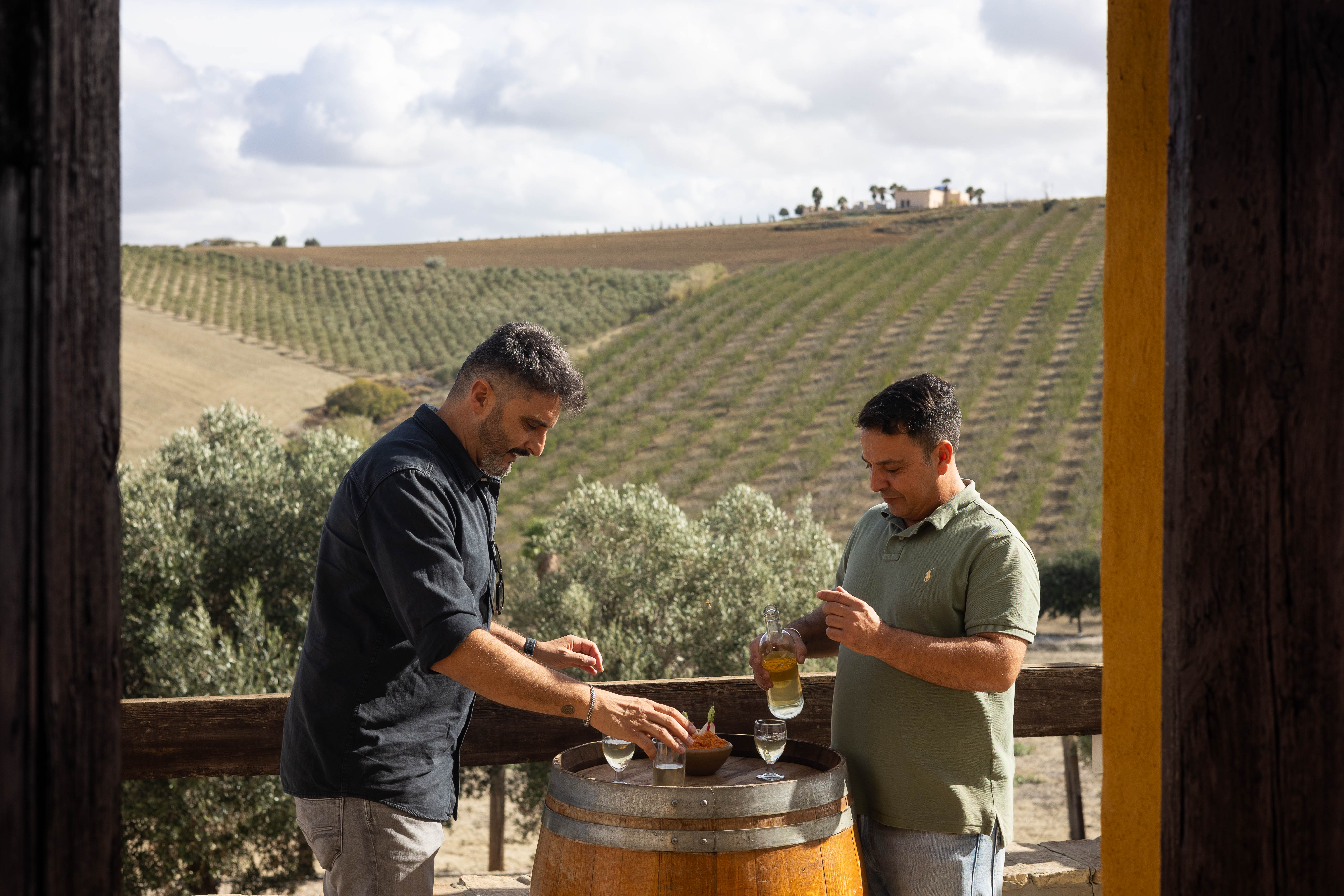 Imagen del mosto La Sacristía. 