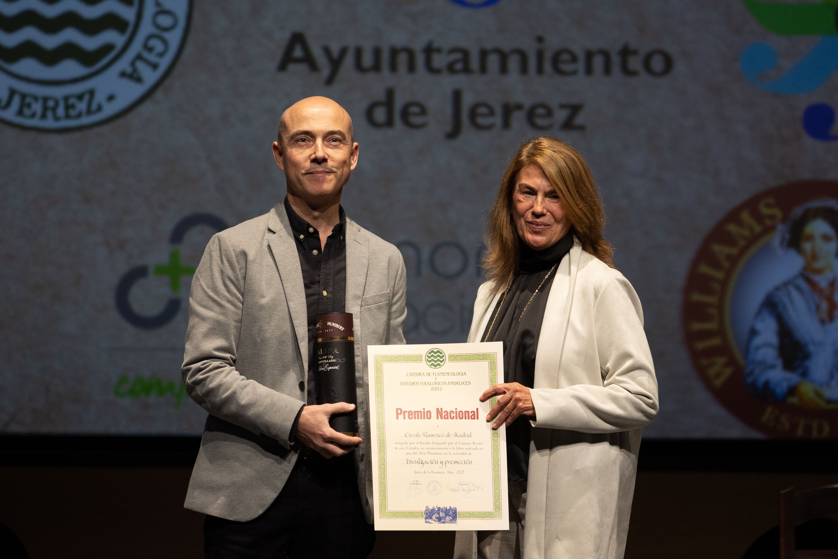 Gala de entrega de los Premios Nacionales de Flamenco de la Cátedra de Flamencología de Jerez Gala de entrega de los Premios Nacionales de Flamenco de la Cátedra de Flamencología de Jerez
