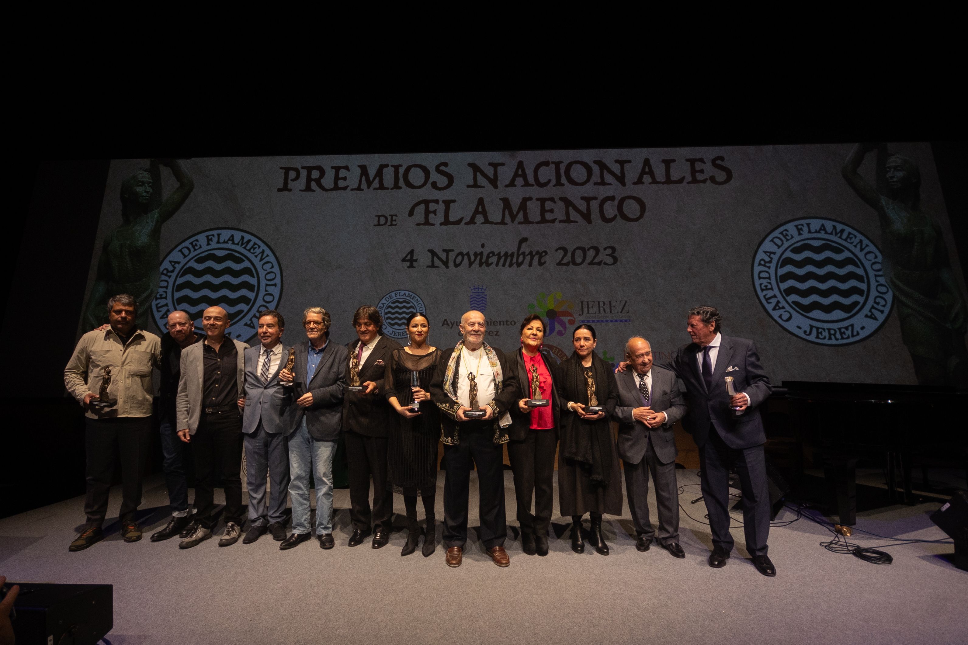Gala de entrega de los Premios Nacionales de Flamenco de la Cátedra de Flamencología de Jerez