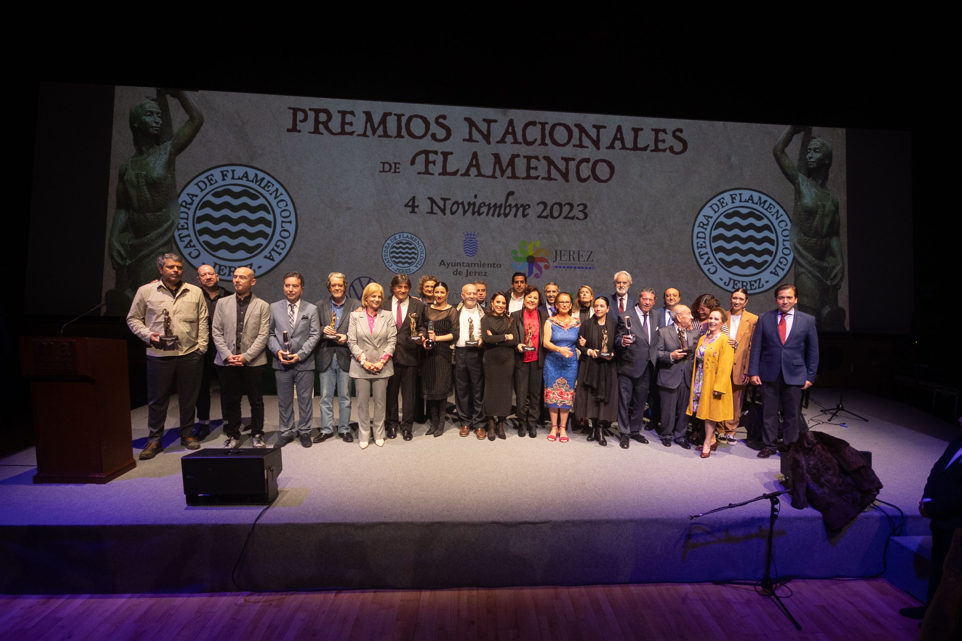 Gala de entrega de los Premios Nacionales de Flamenco de la Cátedra de Flamencología de Jerez Gala de entrega de los Premios Nacionales de Flamenco de la Cátedra de Flamencología de Jerez