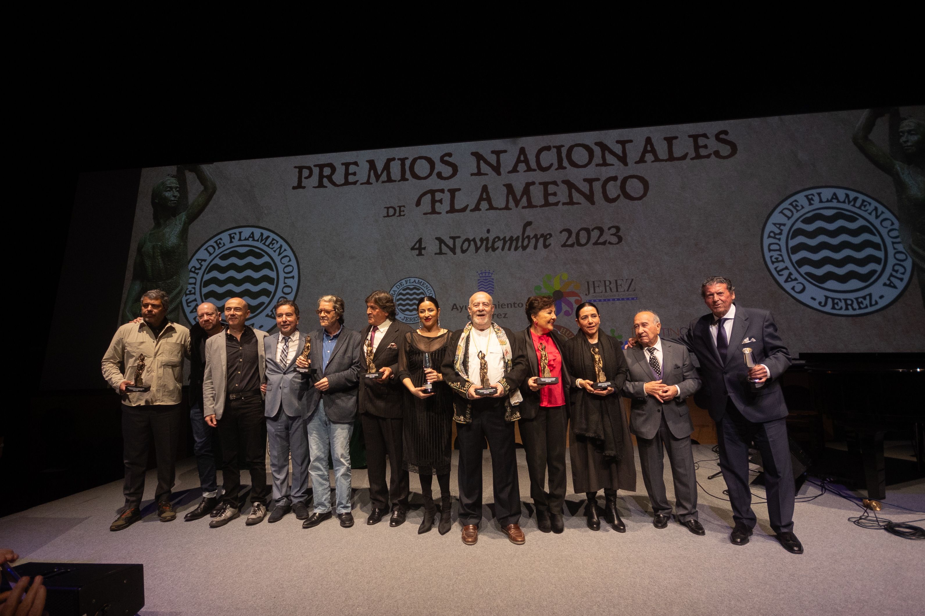 Gala de entrega de los Premios Nacionales de Flamenco de la Cátedra de Flamencología de Jerez Gala de entrega de los Premios Nacionales de Flamenco de la Cátedra de Flamencología de Jerez
