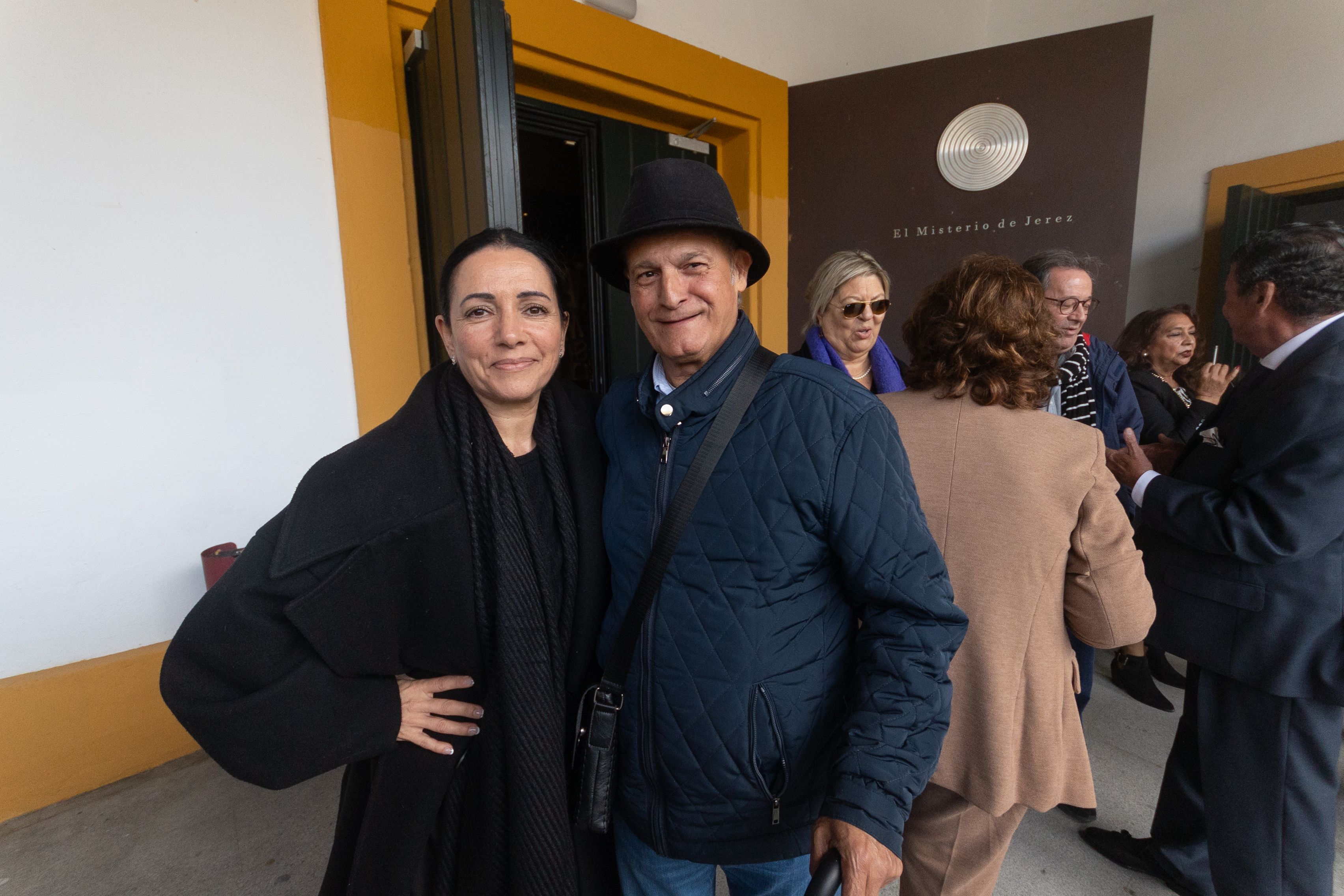 Eva Yerbabuena junto a Enrique Soto en una imagen reciente durante la gala de entrega de los Premios Nacionales de Flamenco de la Cátedra de Flamencología de Jerez
