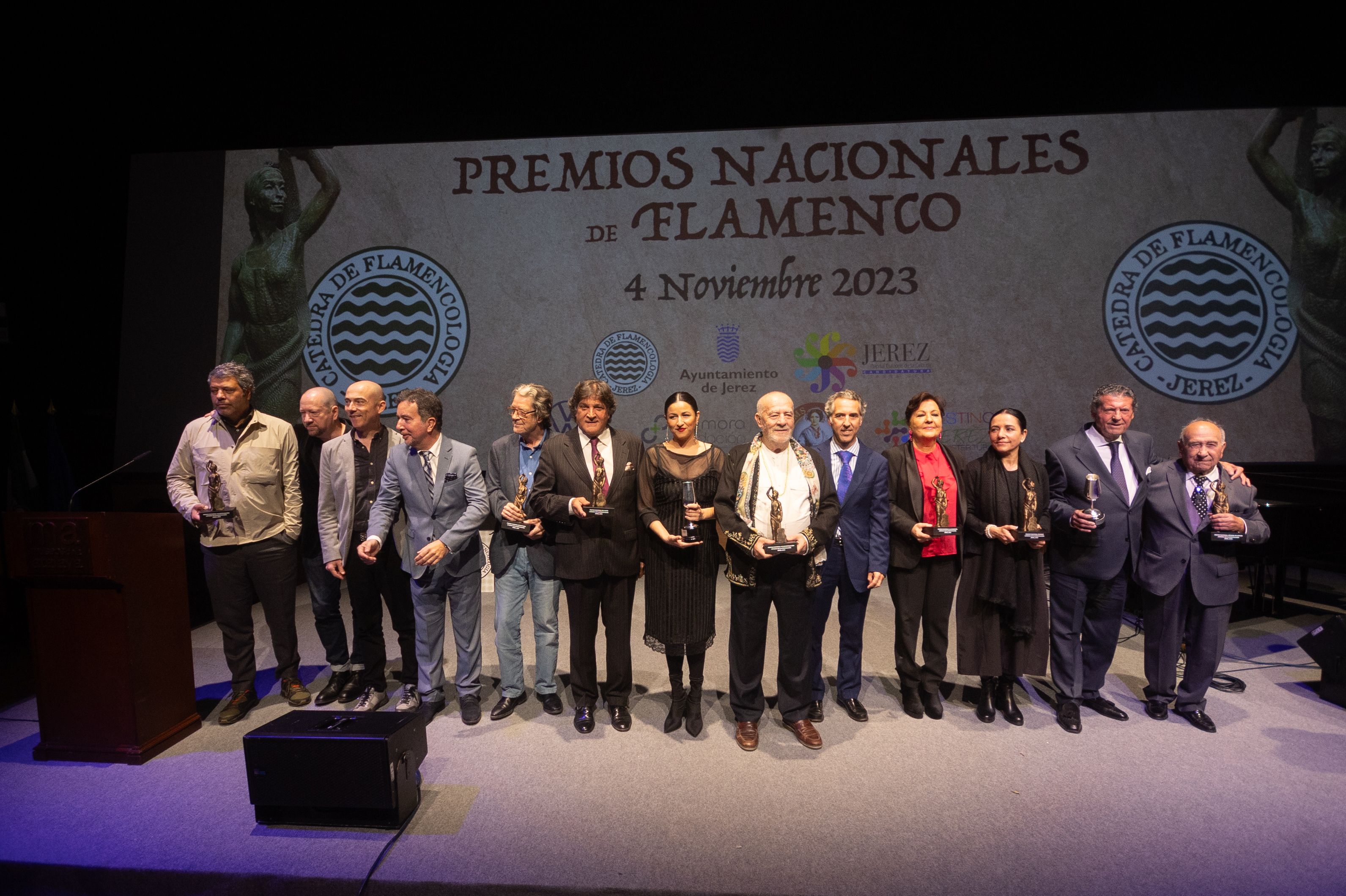 Gala de entrega de los Premios Nacionales de Flamenco de la Cátedra de Flamencología de Jerez Gala de entrega de los Premios Nacionales de Flamenco de la Cátedra de Flamencología de Jerez