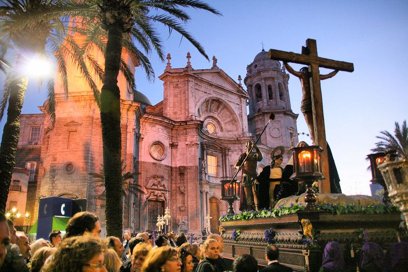 Semana Santa en Cádiz, en una imagen de archivo.