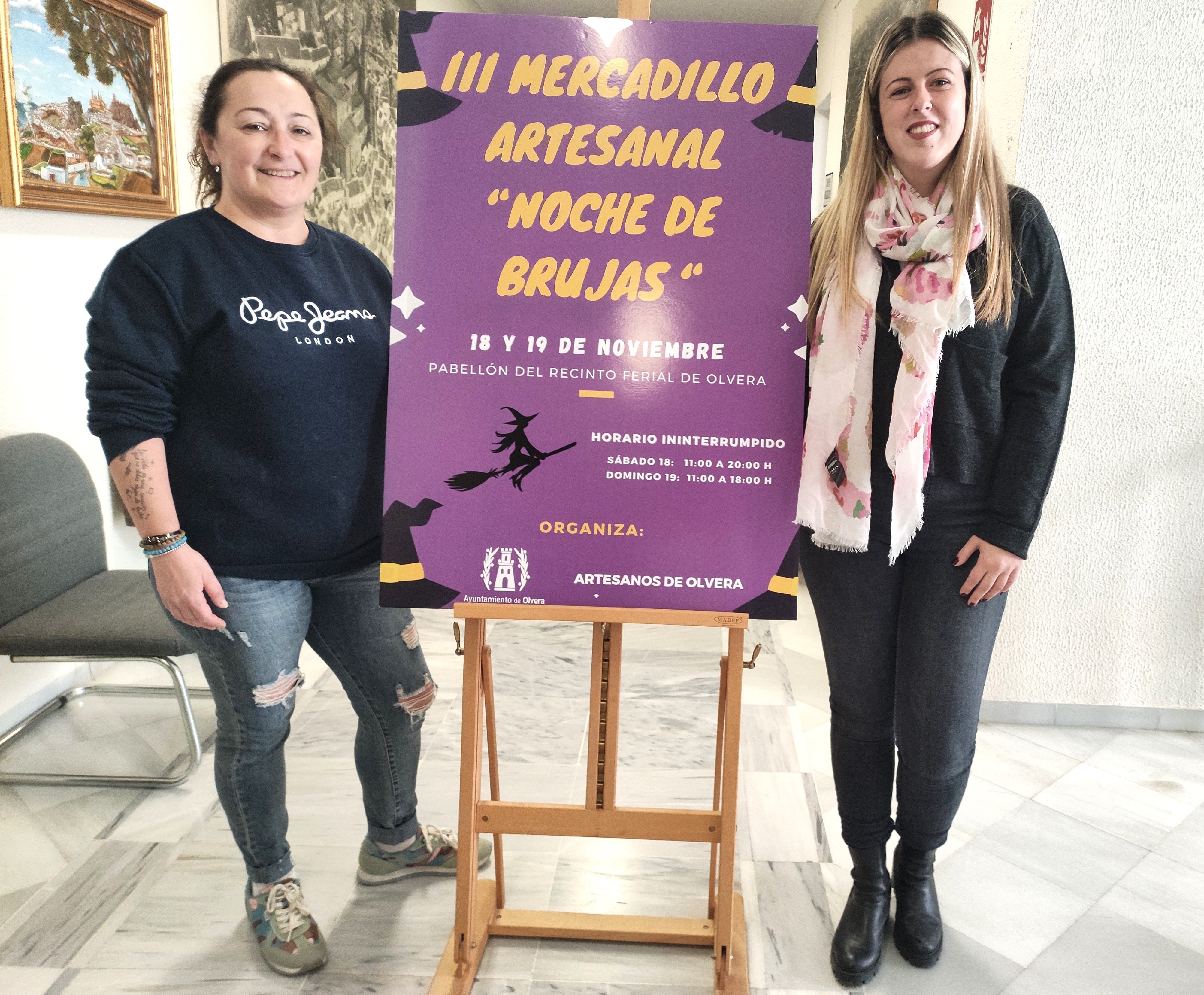 Presentación del cartel del evento en Olvera.