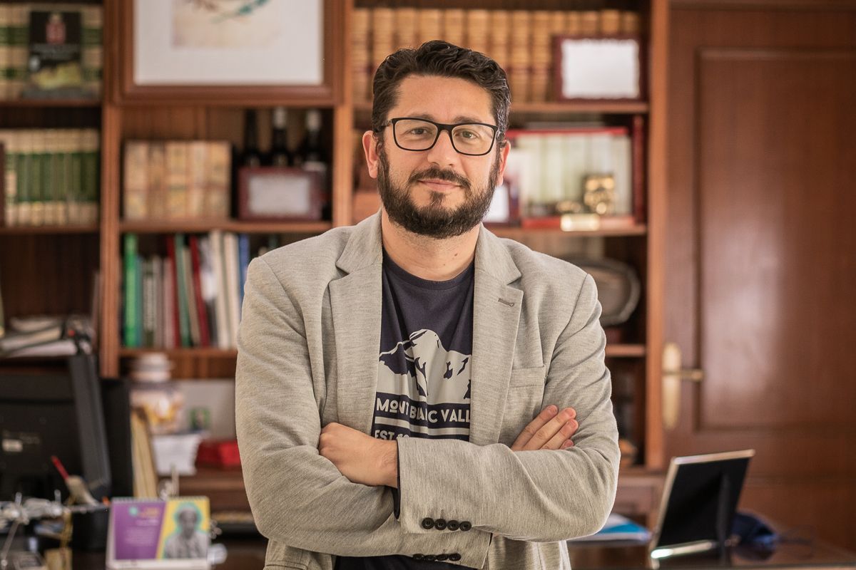 El alcalde de Trebujena, Jorge Rodríguez, en una imagen reciente. FOTO: MANU GARCÍA