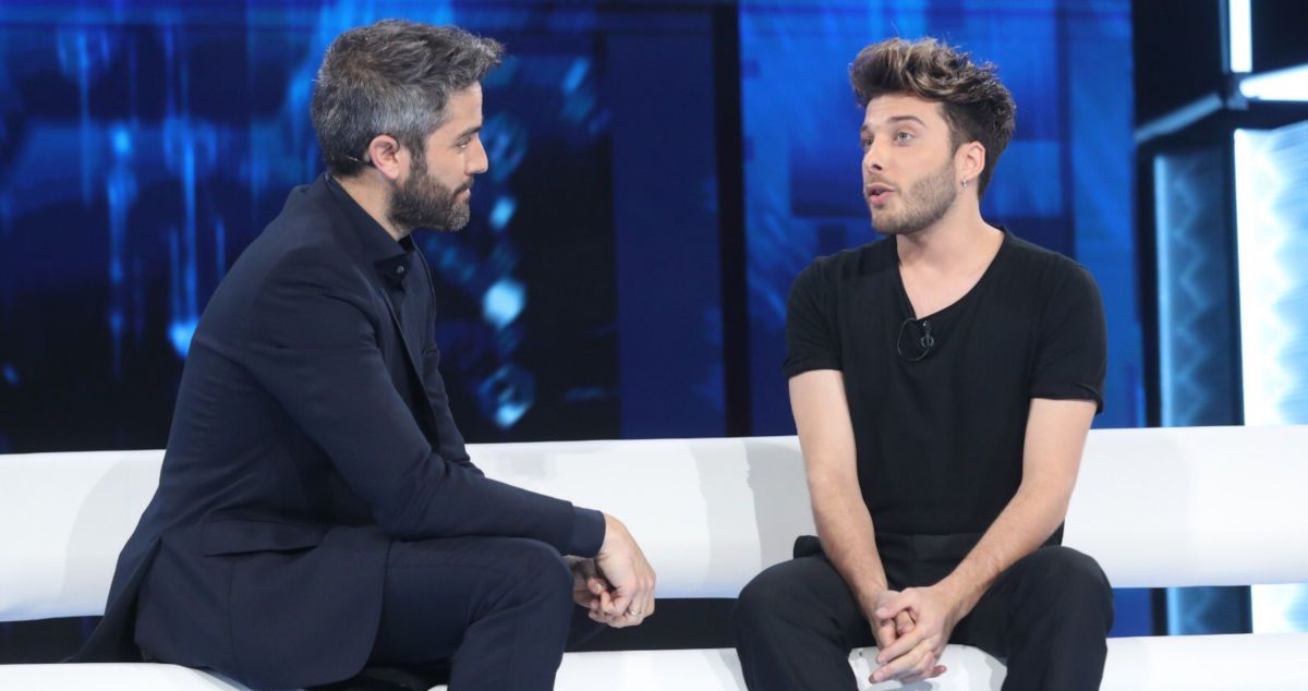 Blas Cantó, el pasado febrero en una aparición 'Operación Triunfo'.