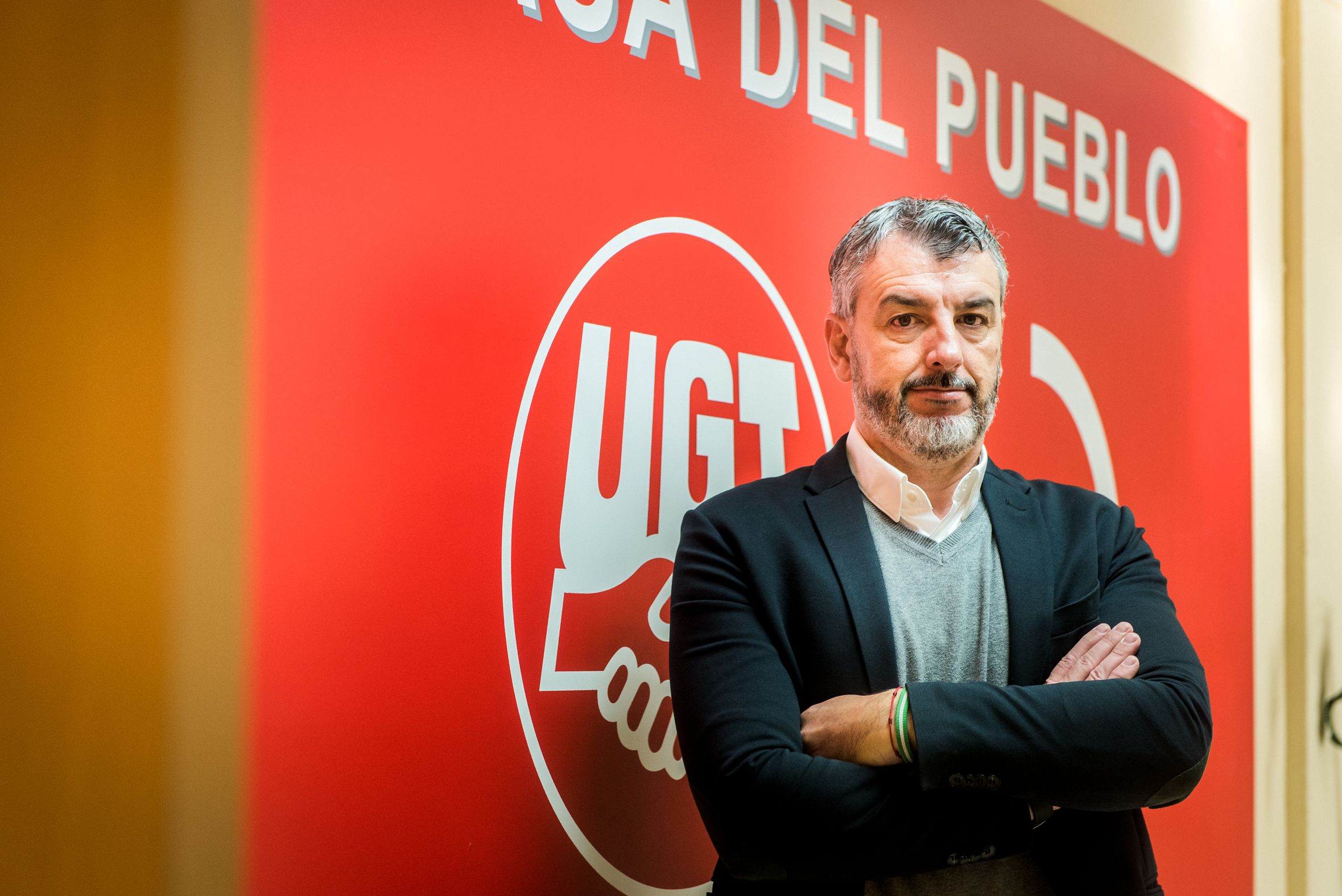 Óskar Martín es el secretario general de la UGT-A desde el pasado mes de julio.