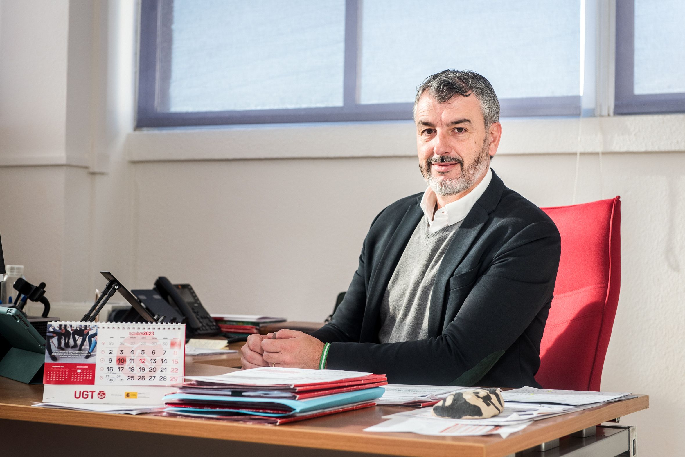 Oskar Martín, de UGT.