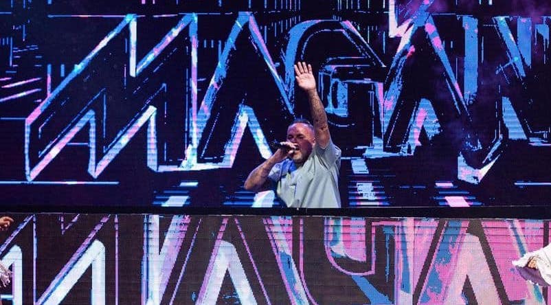 Juan Magán, en un concierto reciente.