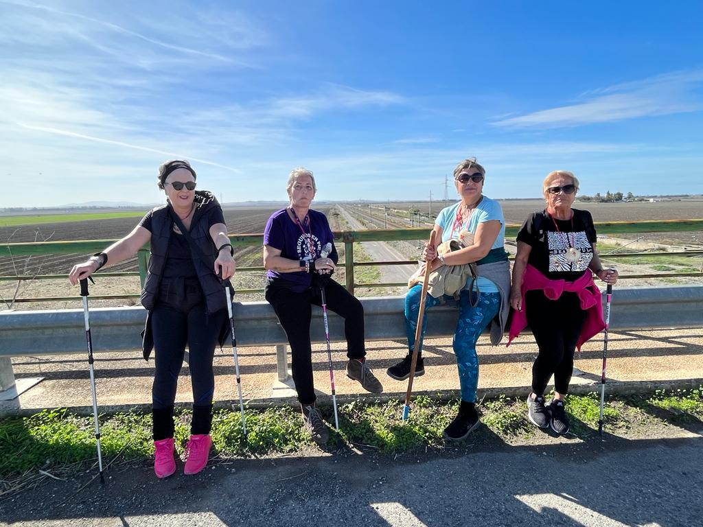 El Camino de Santiago y sus beneficios terapéuticos. Las cuatro mujeres durante el camino.