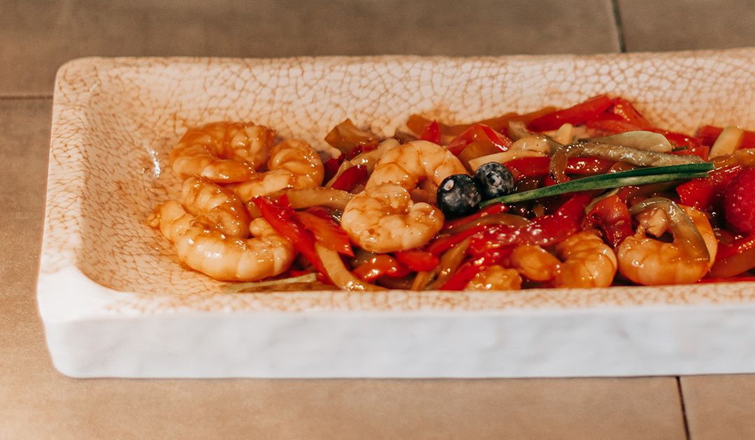 Un plato del Asador Las Dos Jotas, que participará en la Ruta de la Tapa con otro plato de dados de bacalao.