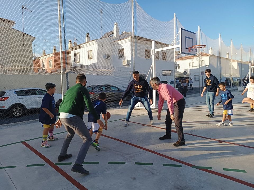 Modesto González, en un acto deportivo reciente, en una imagen del Ayuntamiento de Coria del Río.