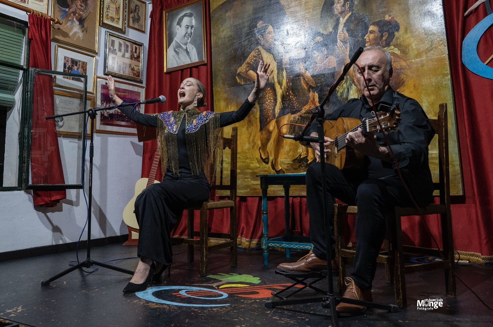 Alba Bazán durante su participación en la Bienal de Flamenco de Cádiz, Jerez y Los Puertos el pasado fin de semana en Puerto Real
