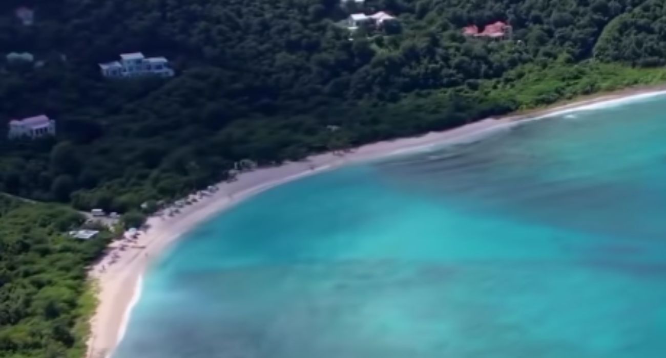 Imagen de la isla cuyo propietario busca a una pareja para trabajar en ella.