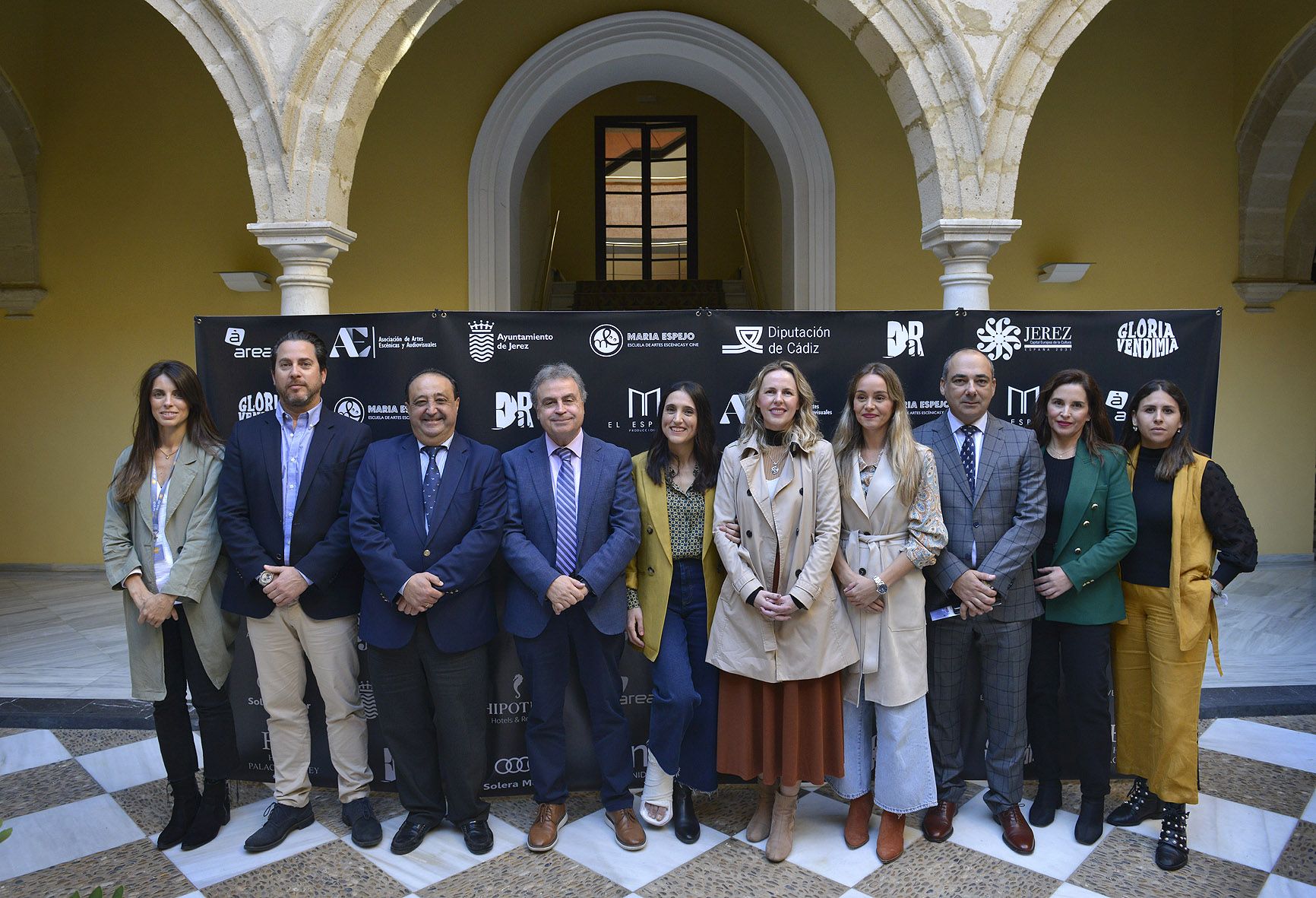 Presentación del festival de cine 'Con acento' en Jerez.