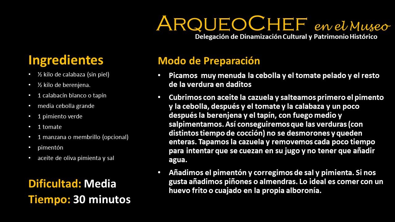 ArqueoChef - Alboronia 2