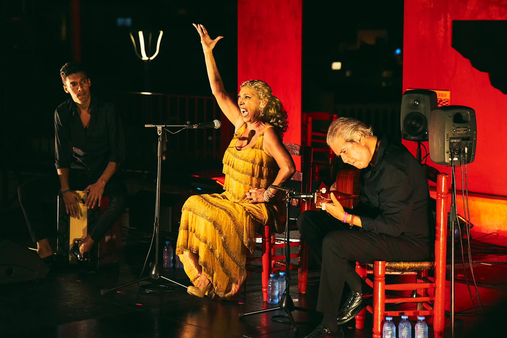 Esperanza Fernández, una de las que actuará en los conciertos gratis este jueves en Sevilla. Esperanza Fernández, una de las que actuará en los conciertos gratis este jueves en Sevilla.