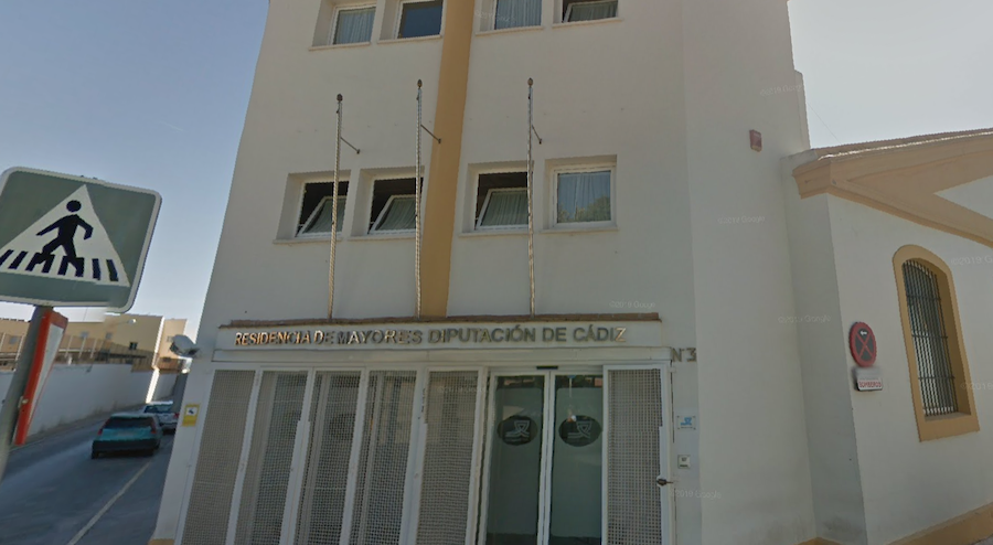 La residencia de mayores de Diputación, en una imagen de Google Maps.