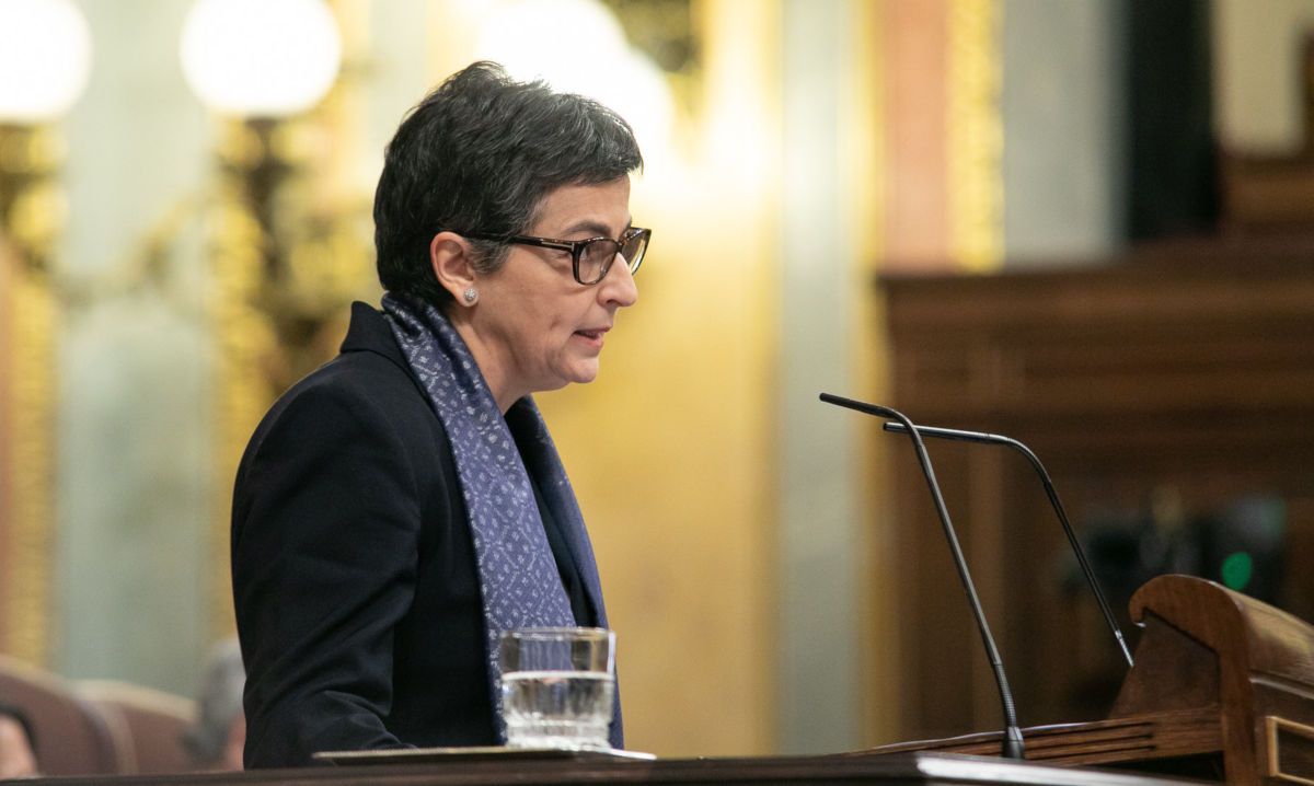 González Laya, ministra de Asuntos Exteriores. FOTO: PSOE