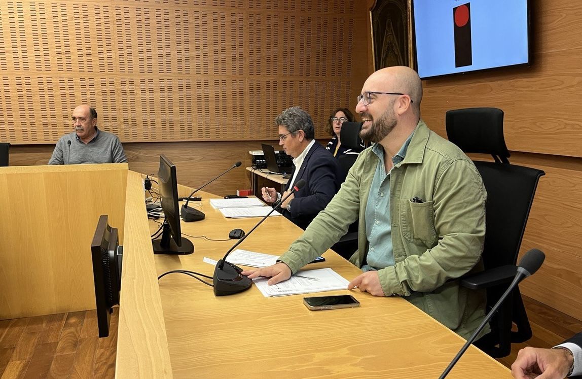 El alcalde de El Puerto, Germán Beardo, en un pleno reciente. El alcalde de El Puerto, Germán Beardo, en un pleno reciente.