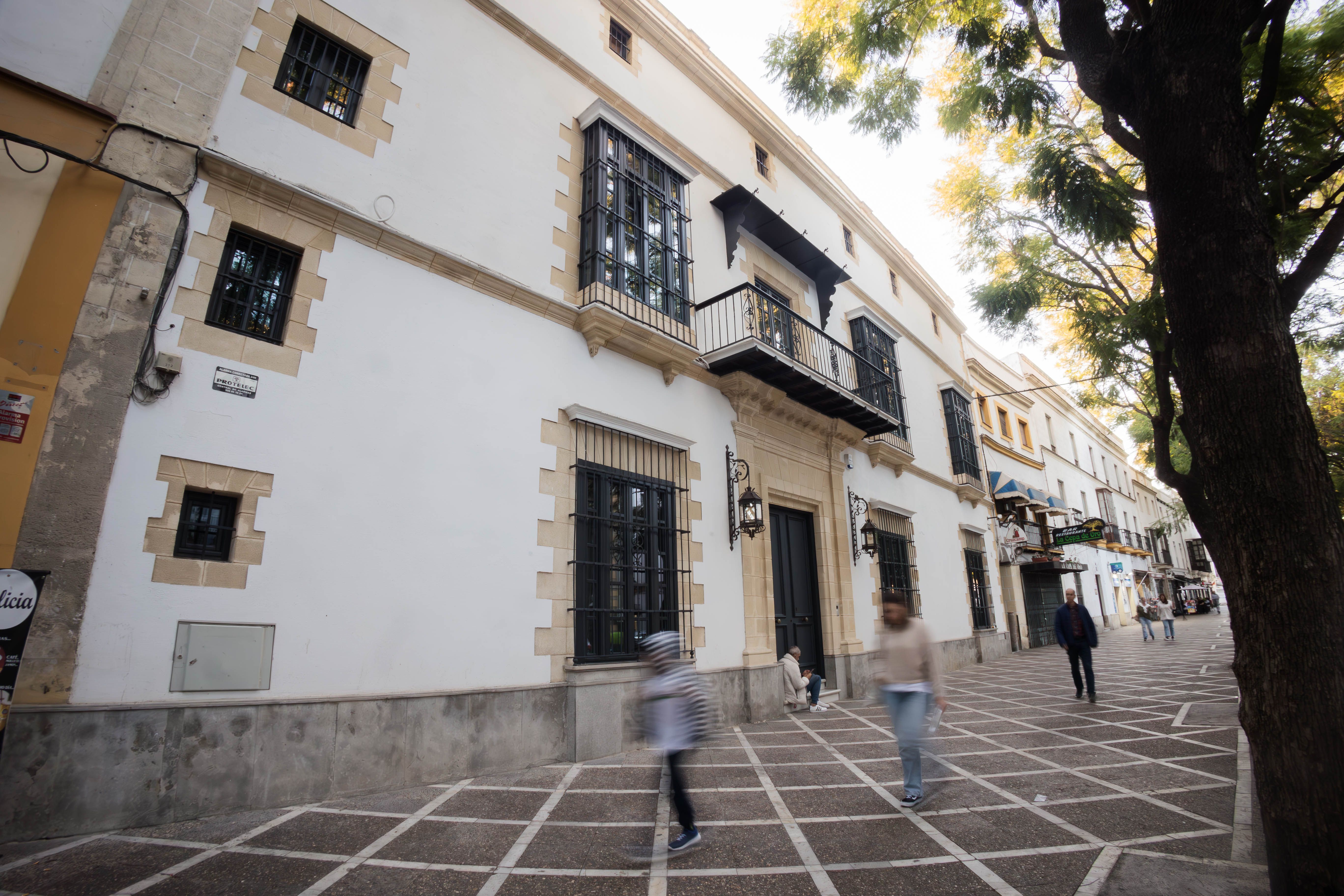 El imparable resurgir de Jerez: ¿una afamada banquera compra casa en el centro? En la imagen, la posible casa de Porvera que posiblemente se ha podido vender recientemente. 