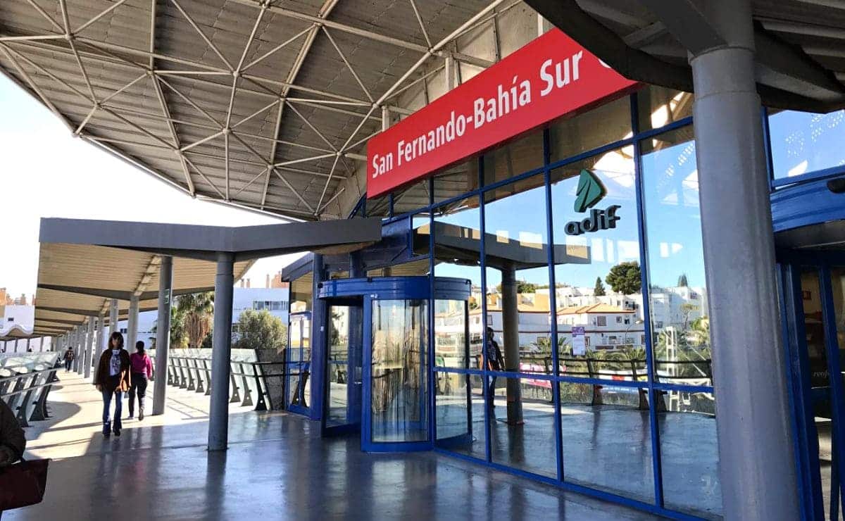 Estación de Renfe de San Fernando-Bahia Sur.