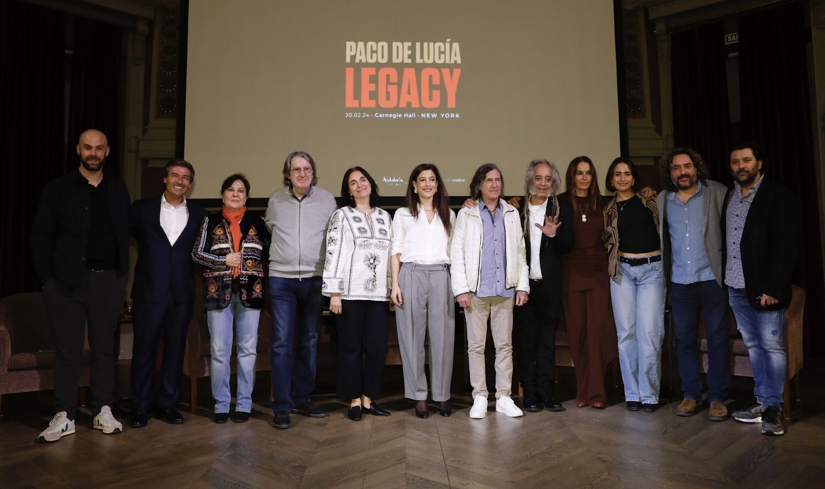 Presentación de la gira Paco de Lucía Legacy en Madrid.